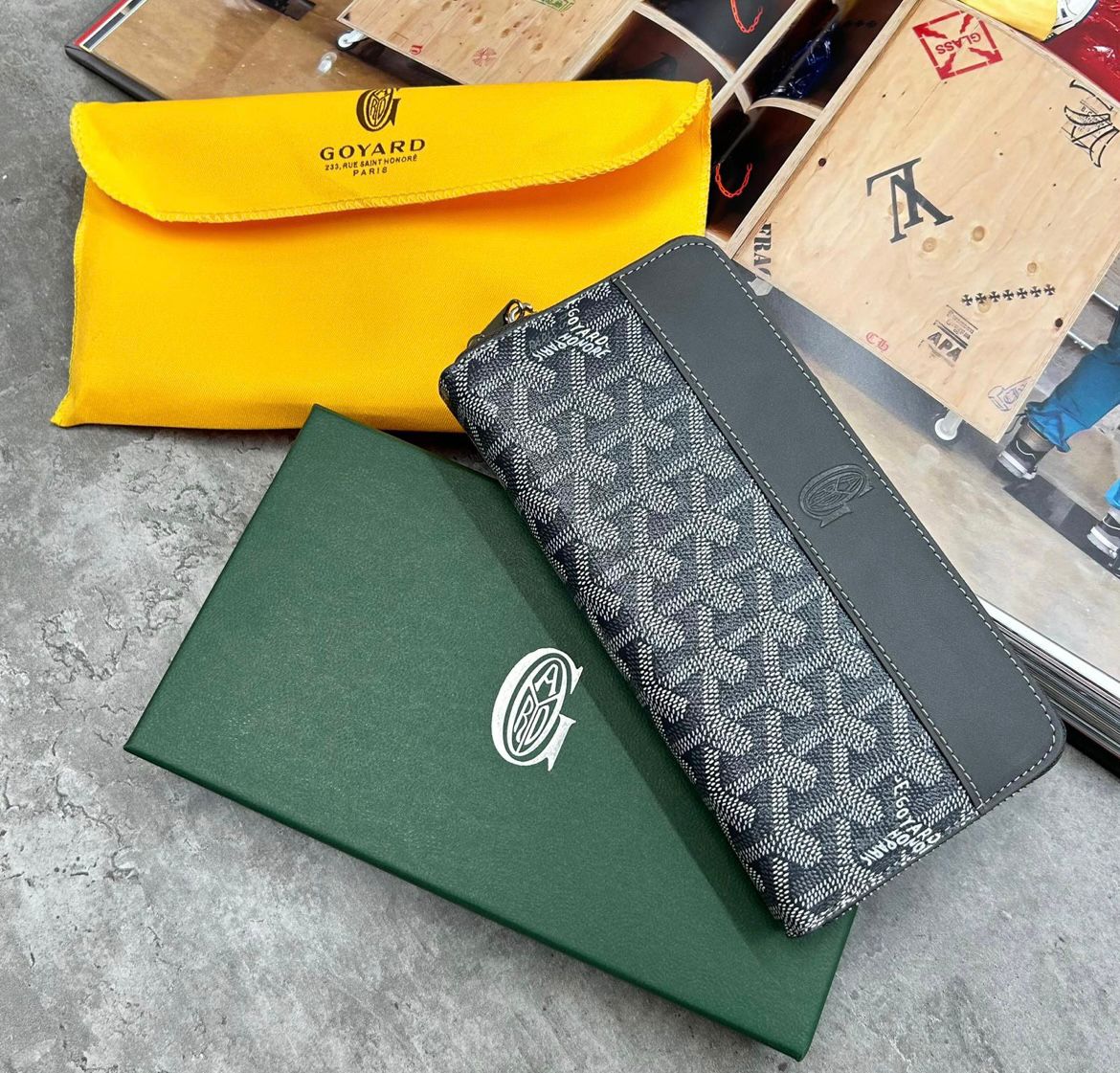 (PRE ORDER) GYRD Purse - Grey