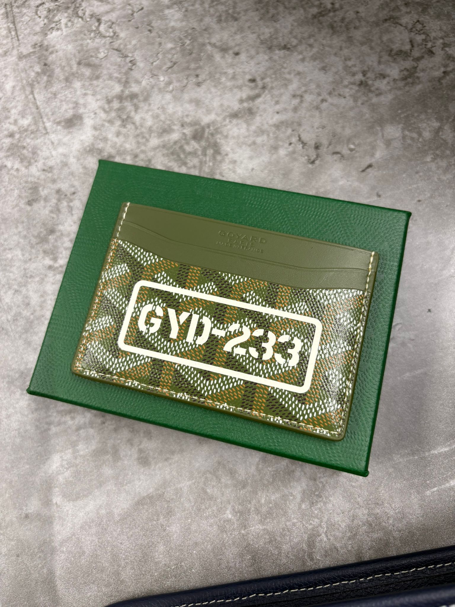 (PRE ORDER) Gyrd Card Holder - Khaki Green