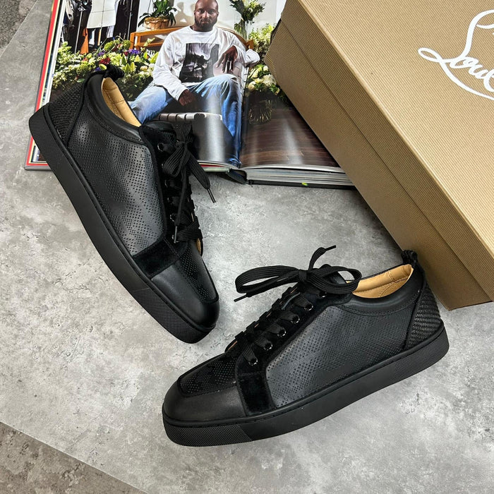 LOUB TRAINERS - BLACK (PRE ORDER)