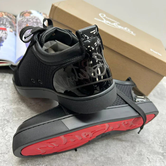 LOUB TRAINERS - BLACK (PRE ORDER)