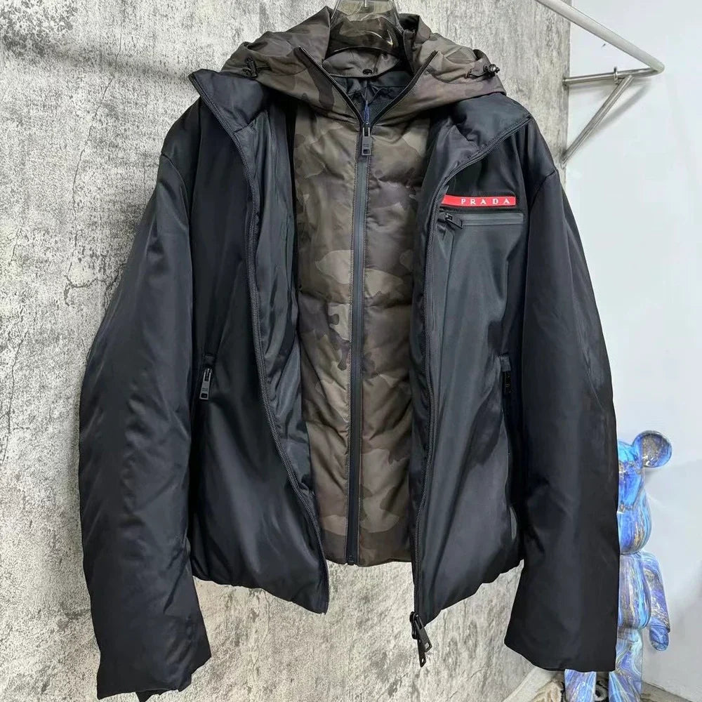 (PRE ORDER) PDA COAT - BLACK / CAMO