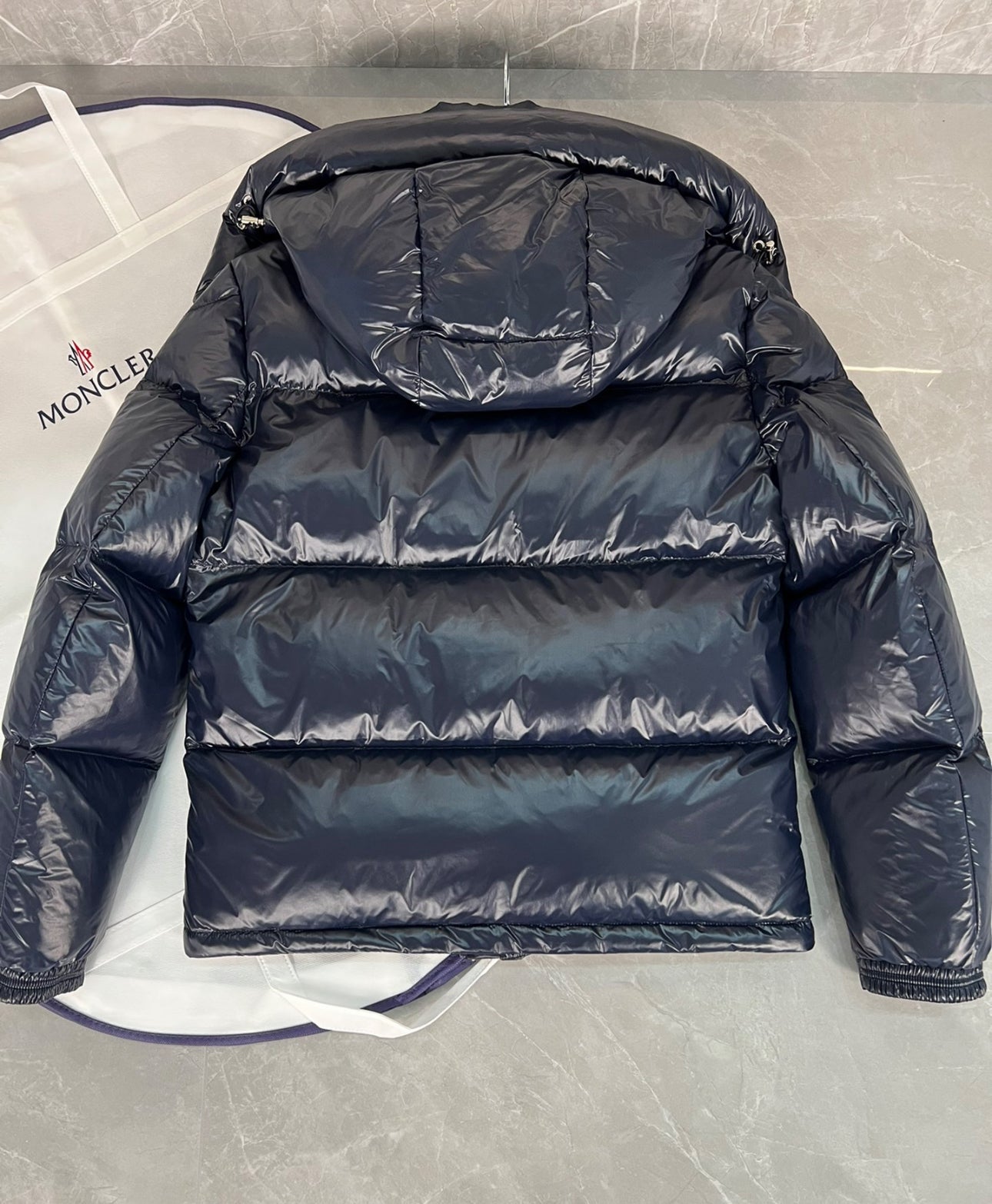(PRE ORDER) MNCLR PUFFER COAT - NAVY