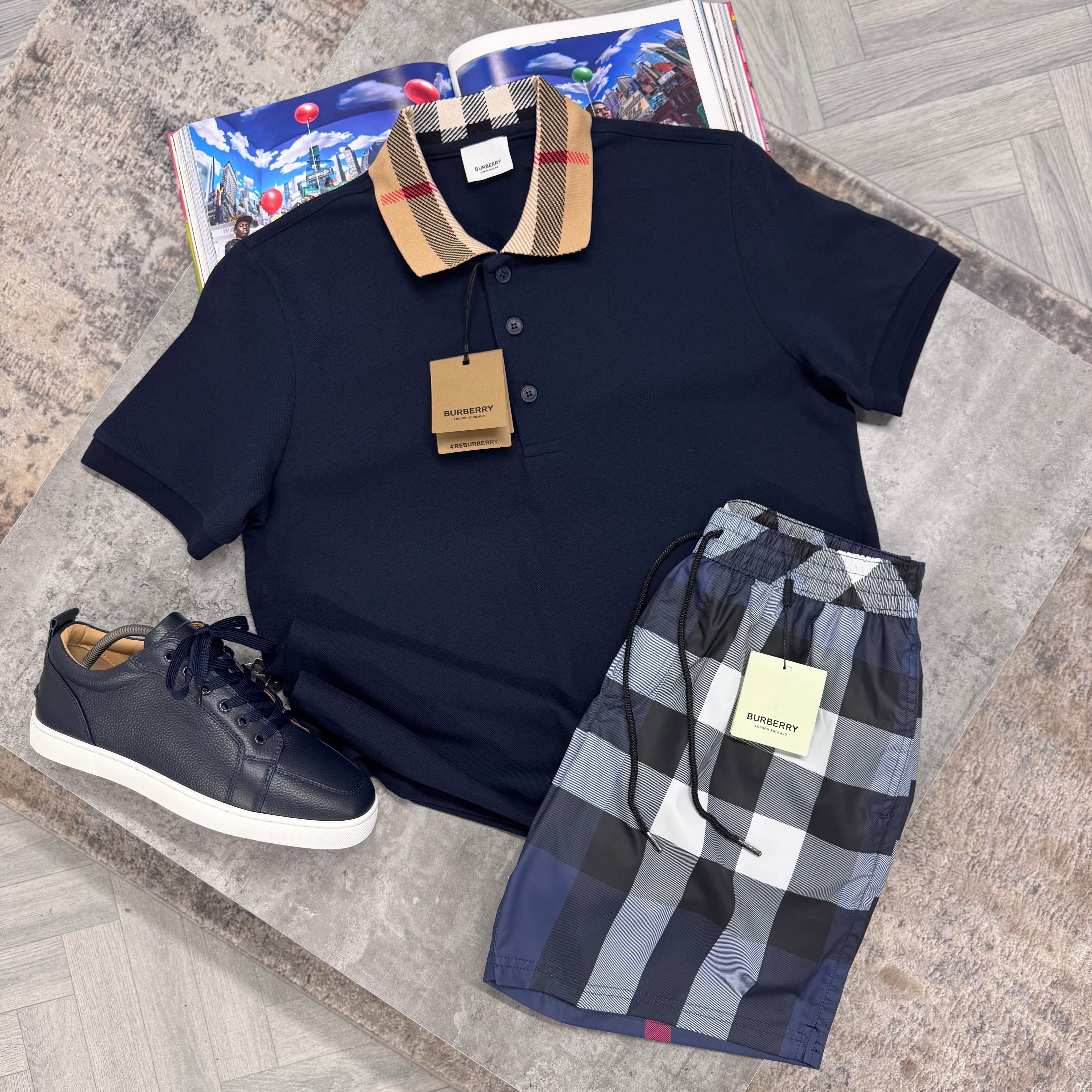 BURB POLO - NAVY