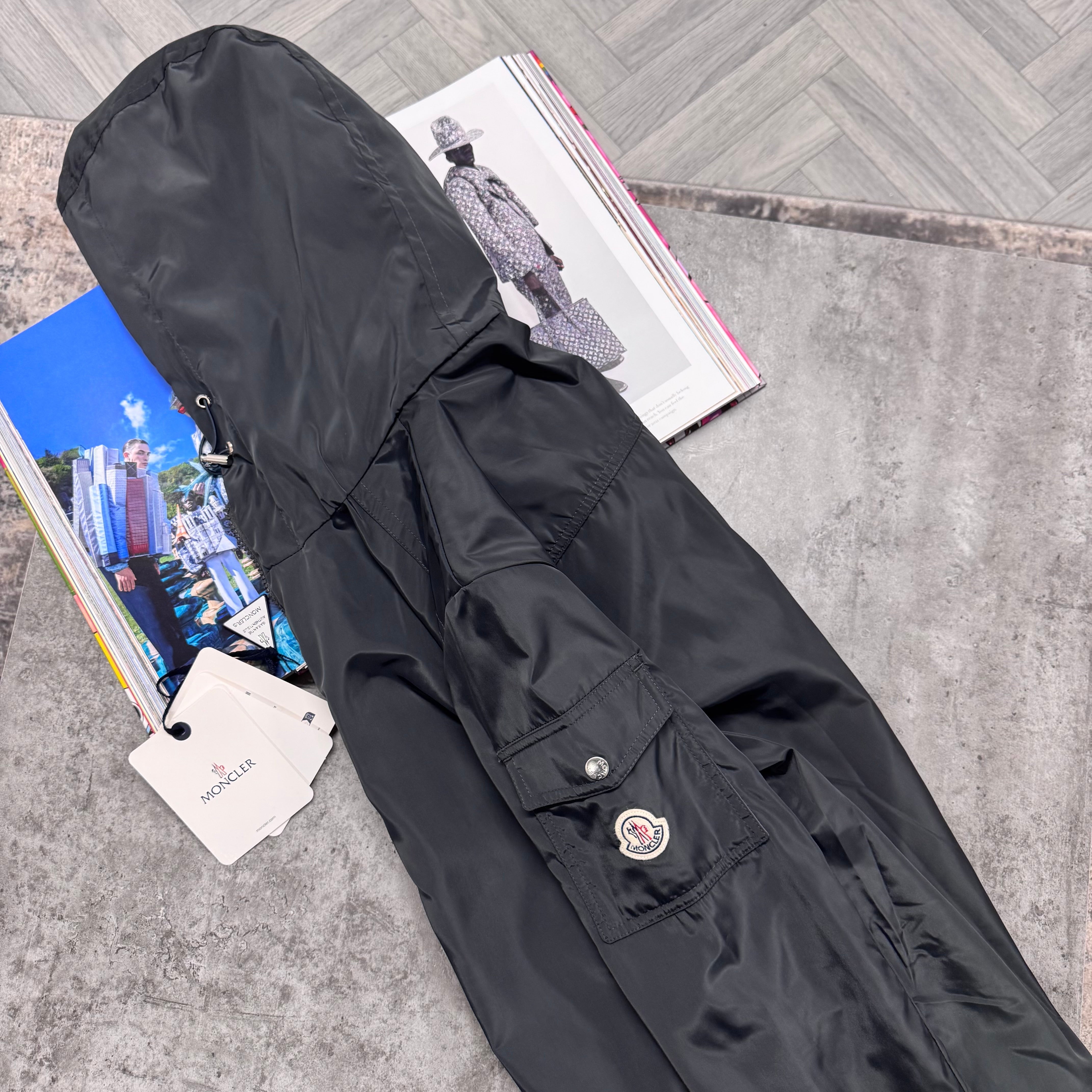 MNCLR ETIACHE HOODED JACKET - CHARCOAL