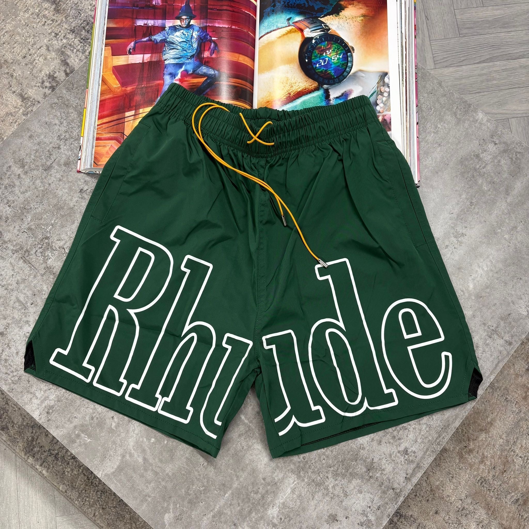 RHU SHORTS - FOREST GREEN (PRE ORDER )