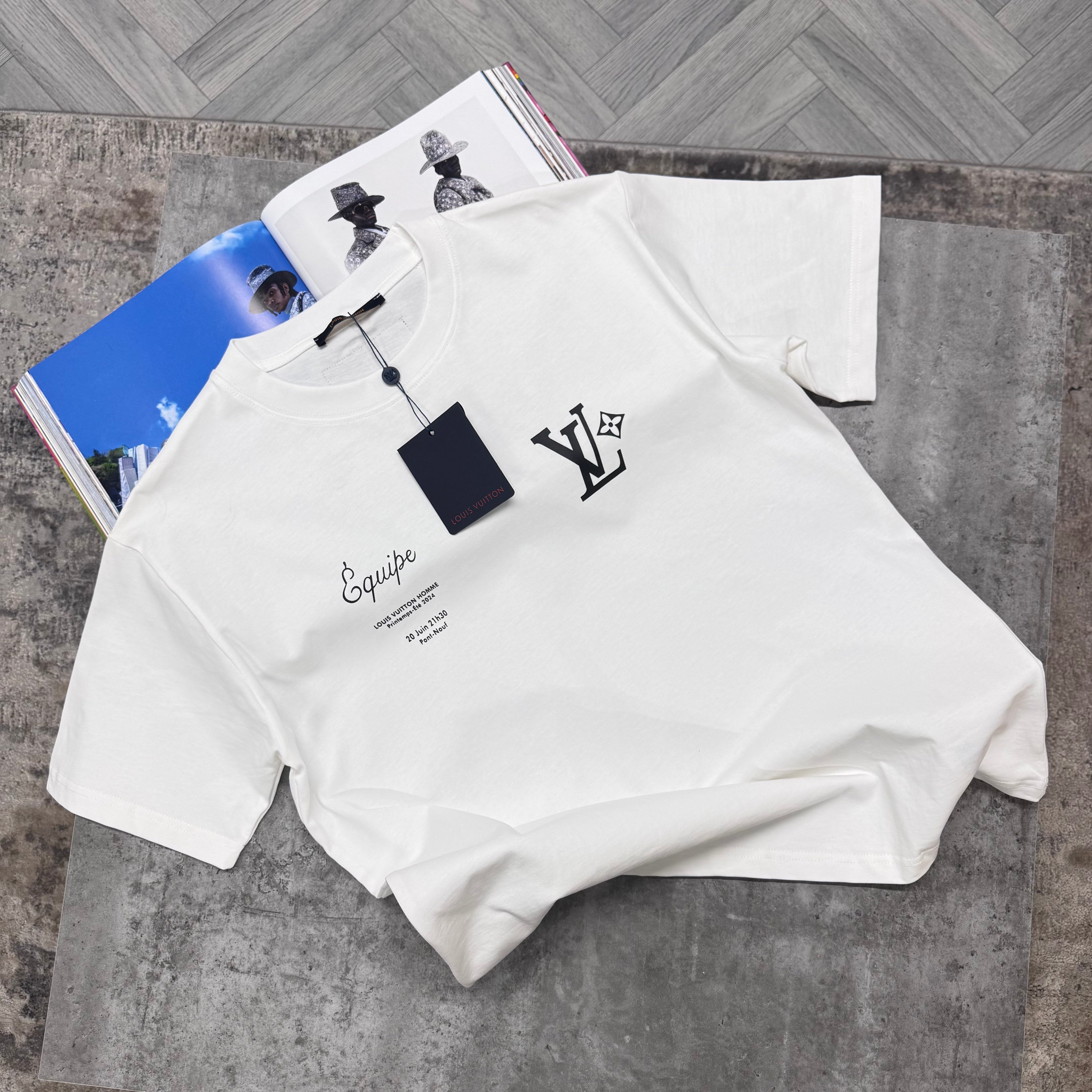 LVE EQUIPE LOVERS T SHIRT - WHITE