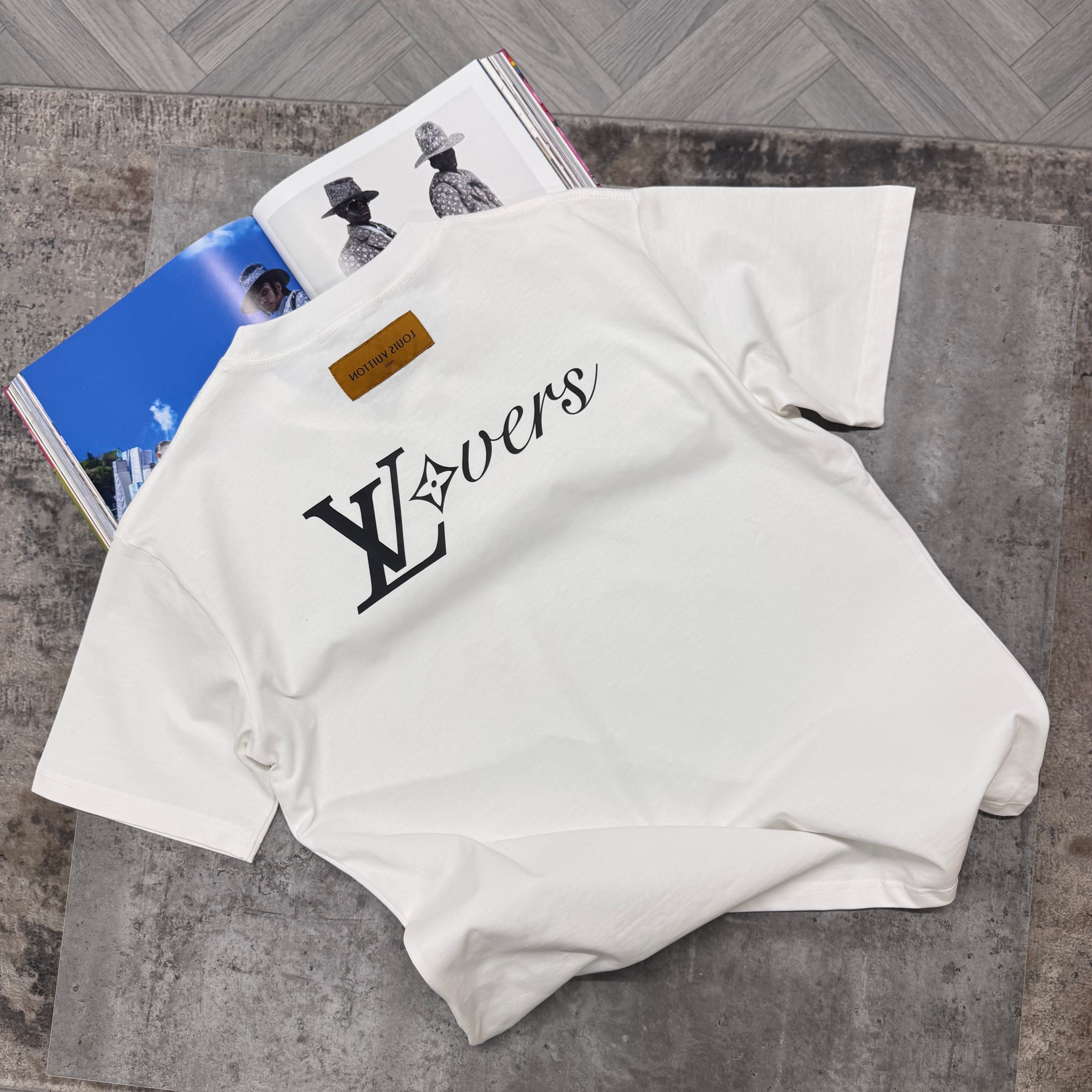 LVE EQUIPE LOVERS T SHIRT - WHITE