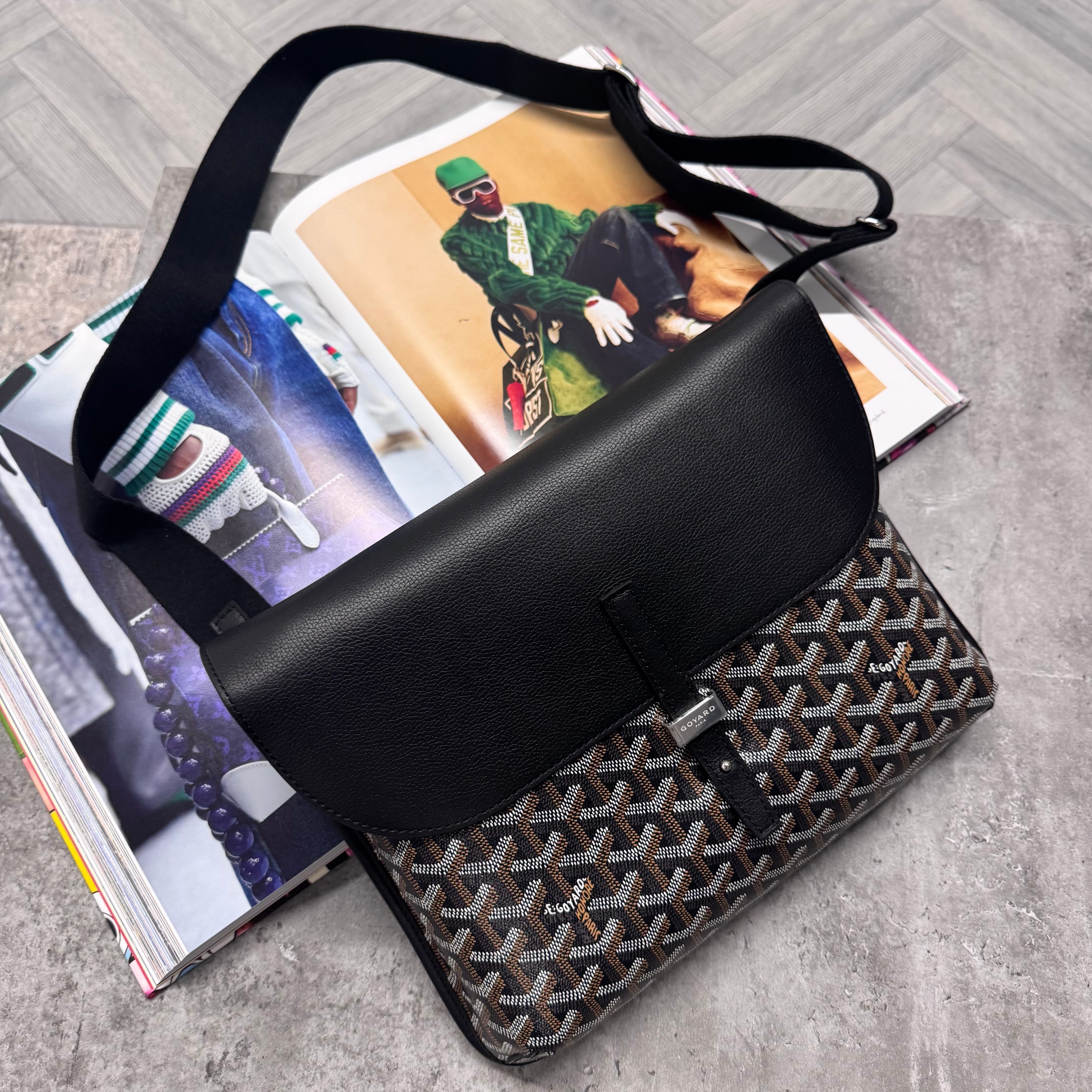 GYRD MAN BAG - BLACK (pre order )