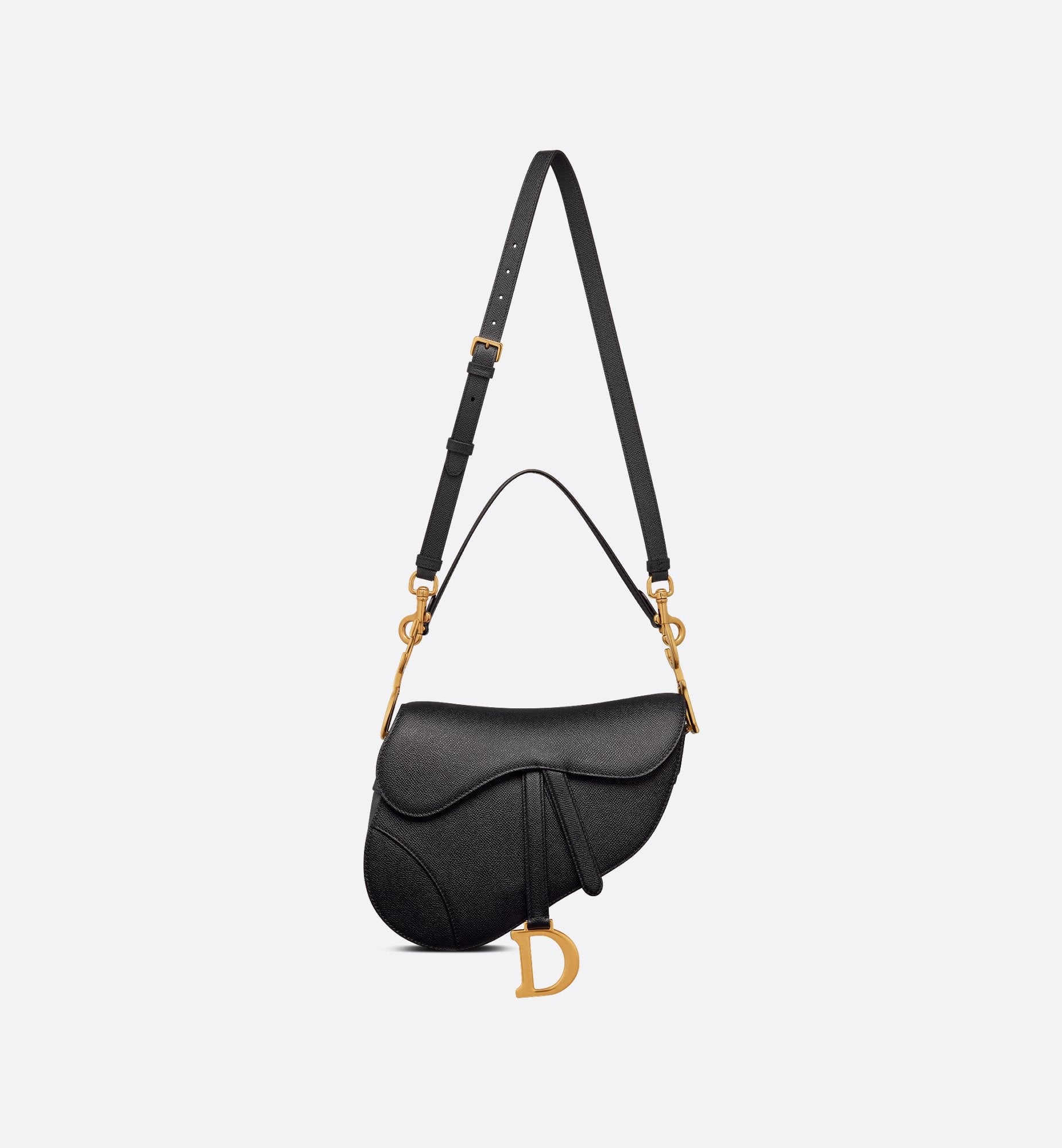 CD - Saddle Handbag - Black (PRE-ORDER)