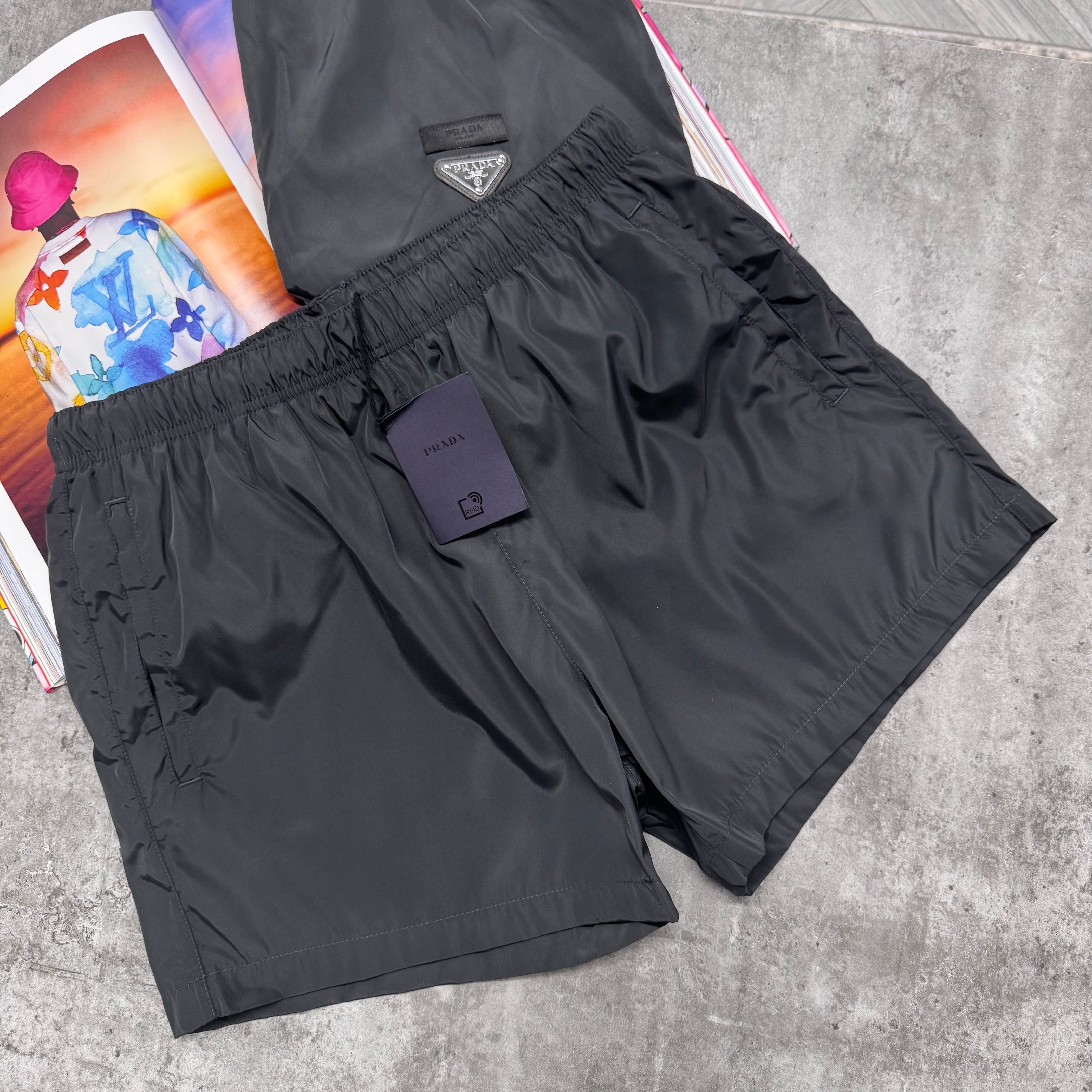PDA SWIMS SHORTS - ANTHRACITE