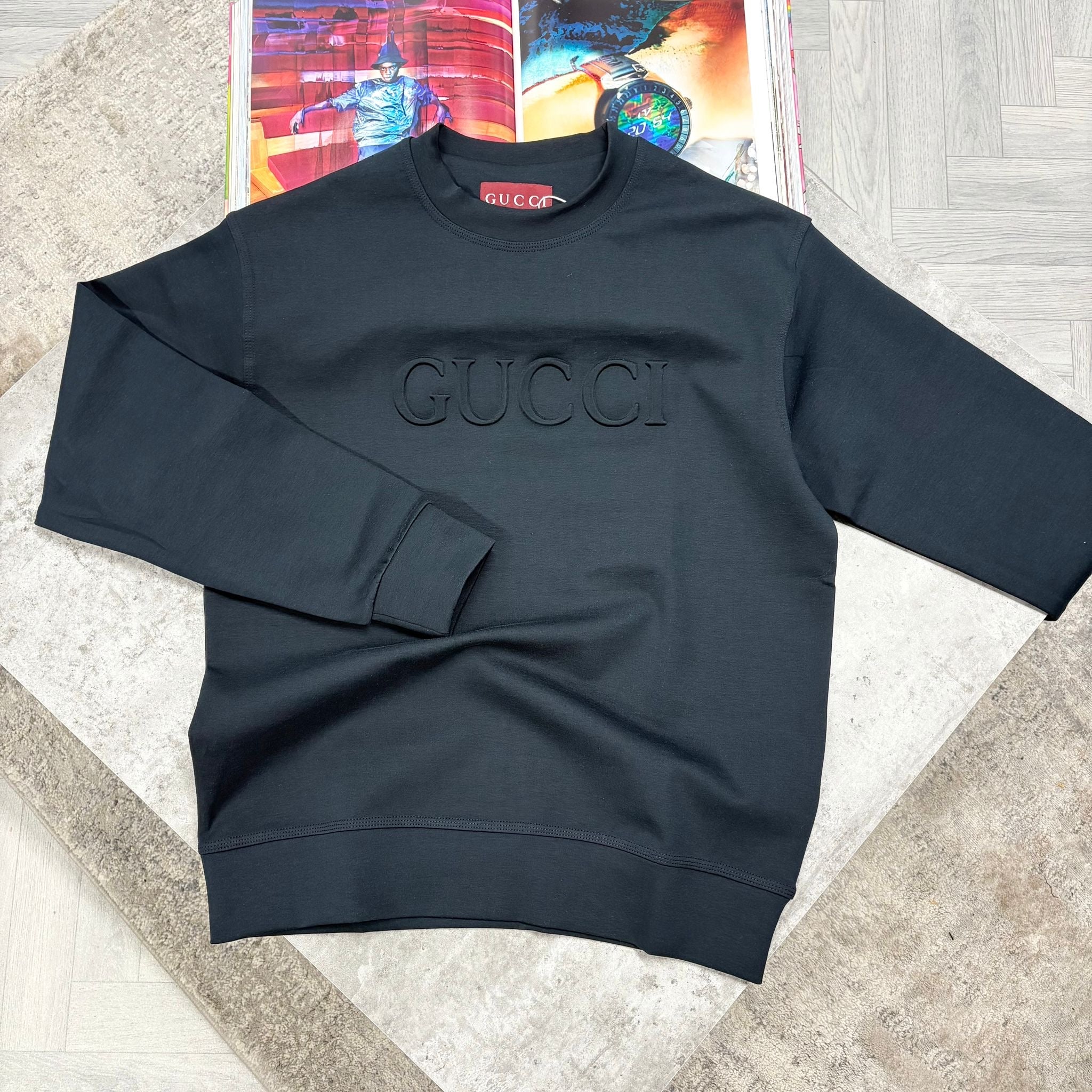 GCI CREWNECK JUMPER - NAVY