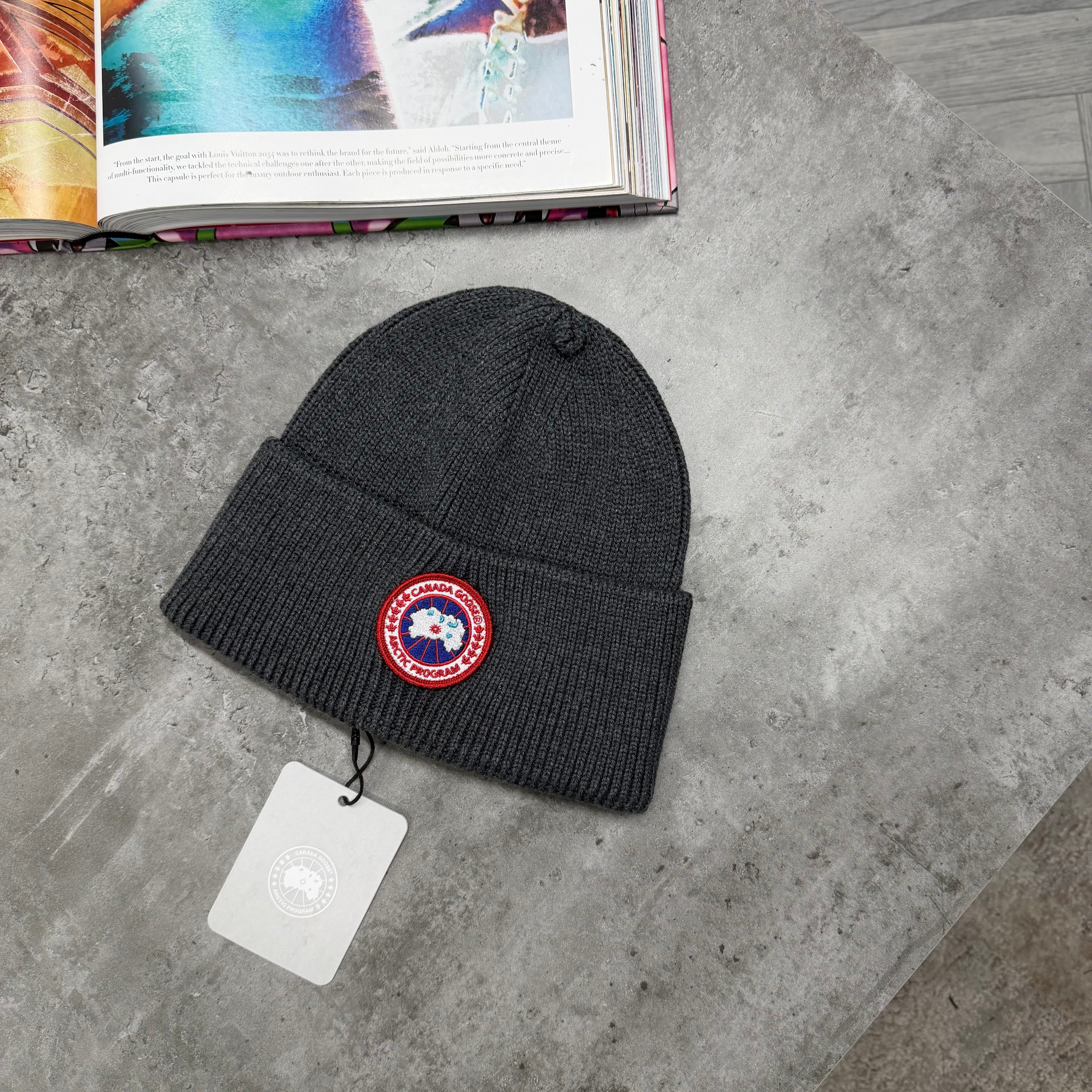 CG BEANIE - CHARCOAL