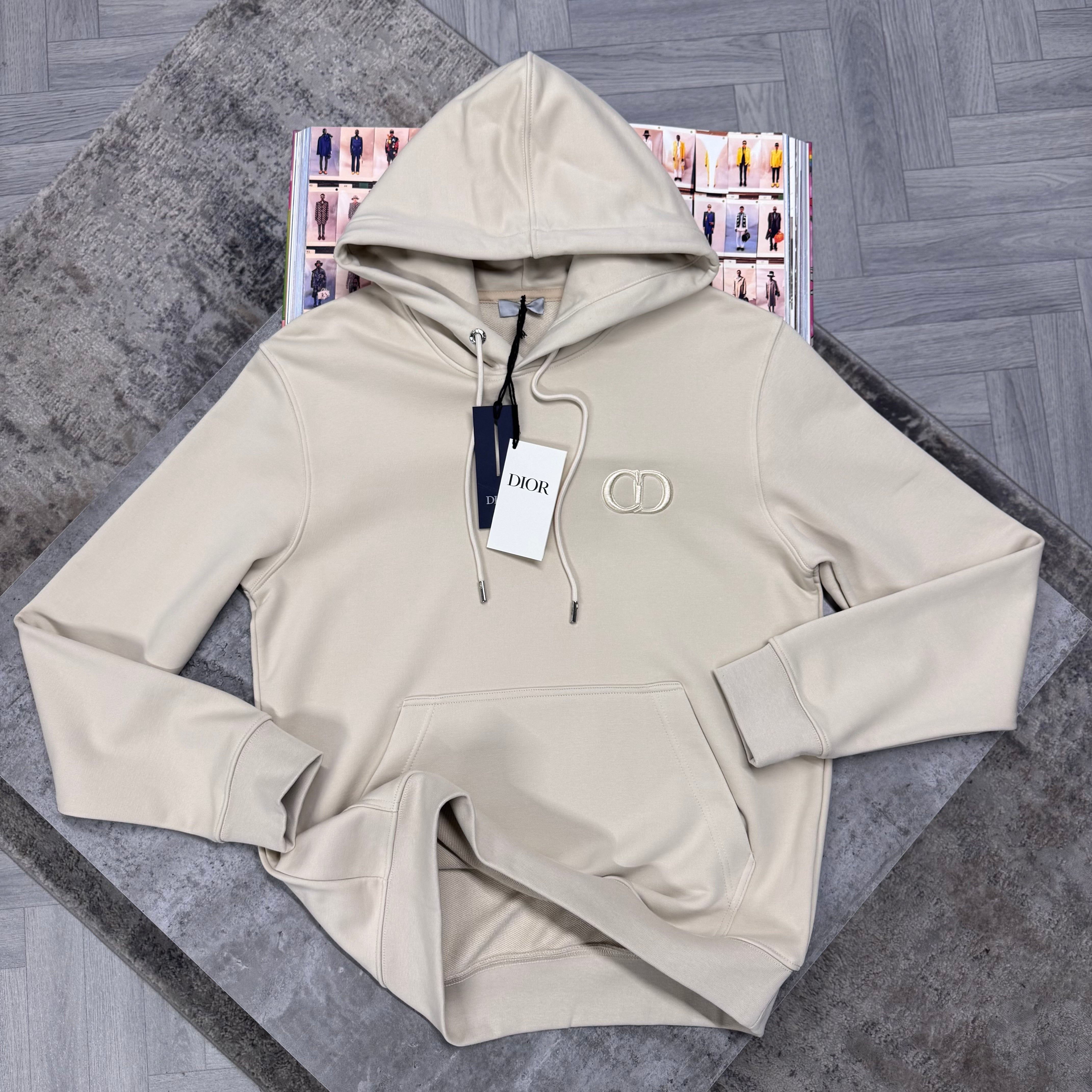 CD HOODIE - BEIGE