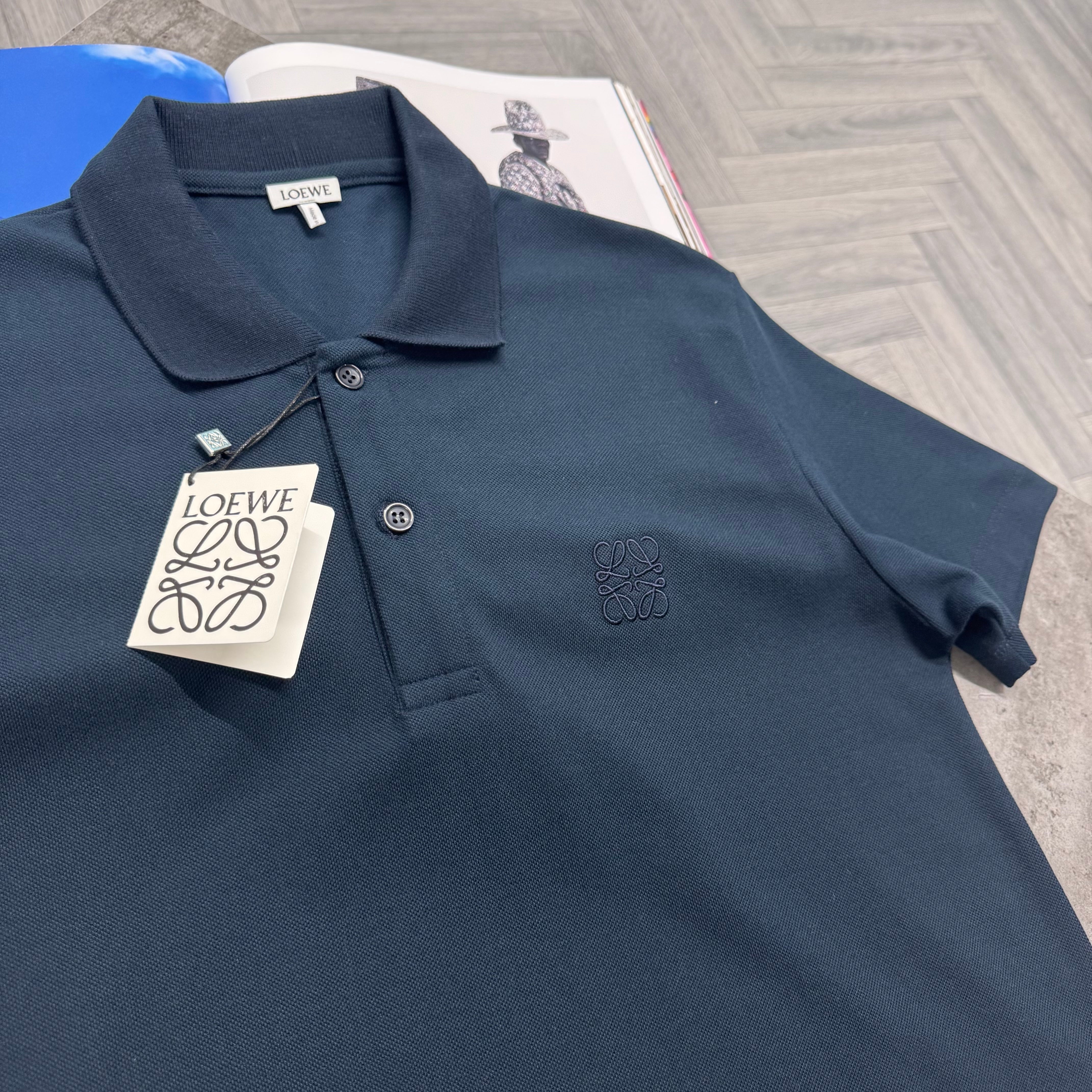LWE LOGO POLO - NAVY
