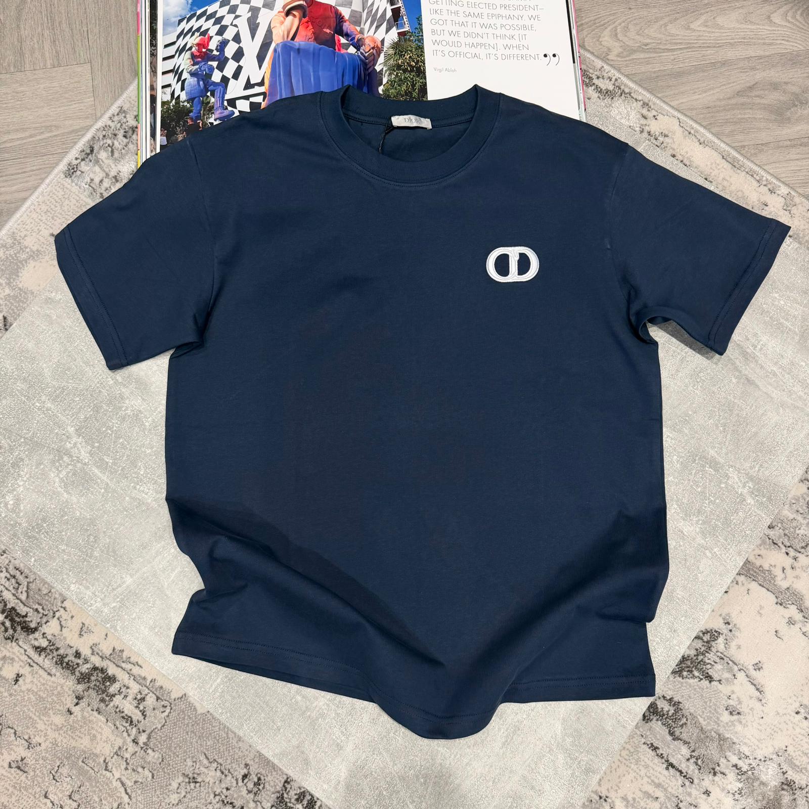 CD LOGO T-SHIRT - NAVY