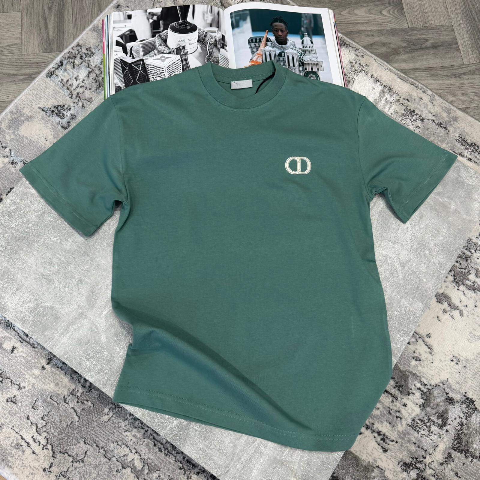 CD LOGO T-SHIRT - TEAL