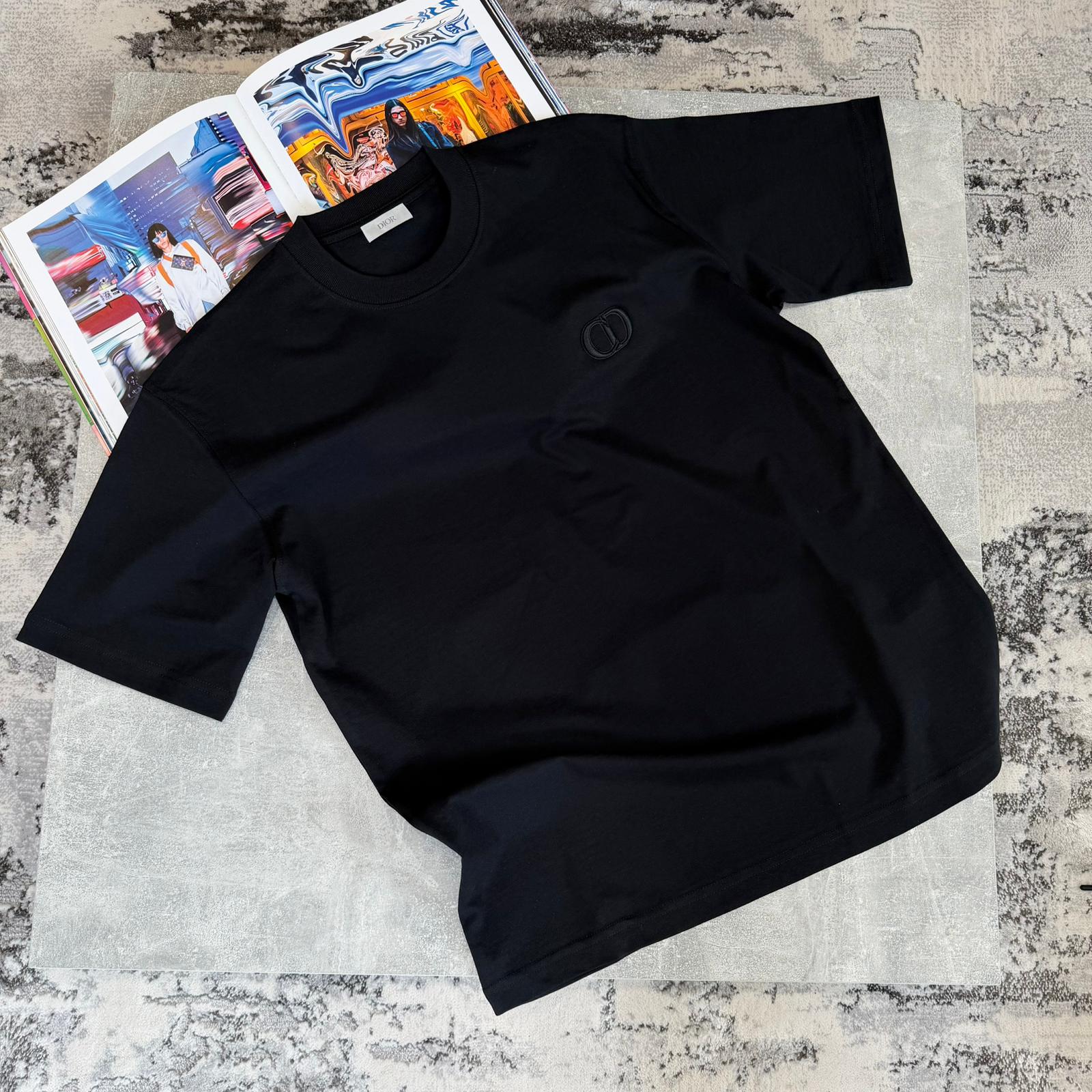 CD LOGO T-SHIRT - BLACK