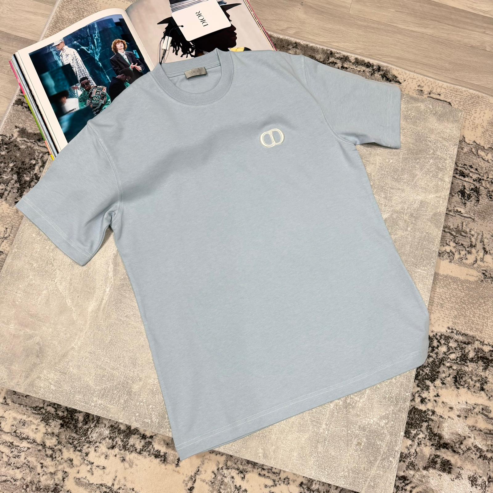 CD LOGO T-SHIRT - SKY