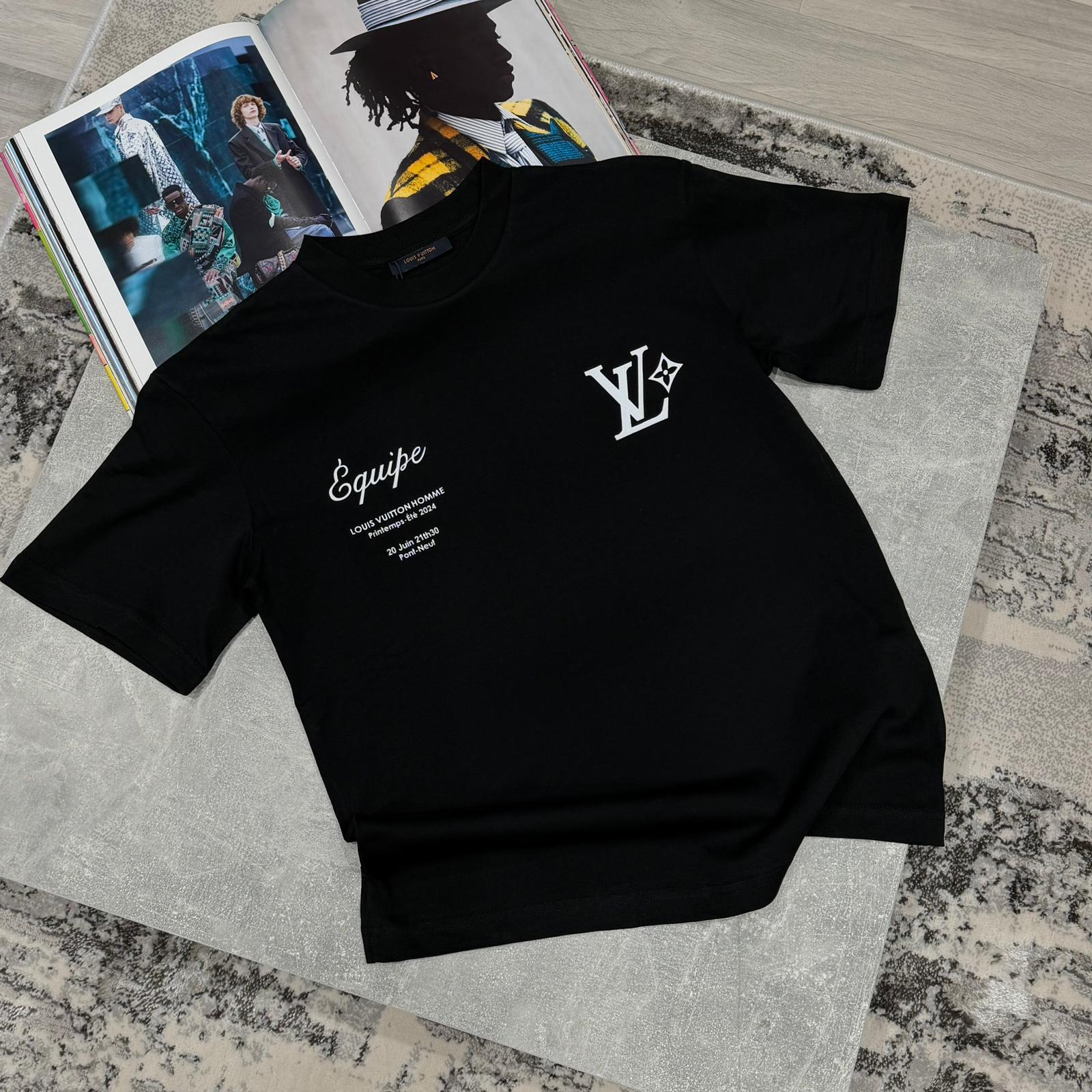 LVE LOGO T-SHIRT - BLACK