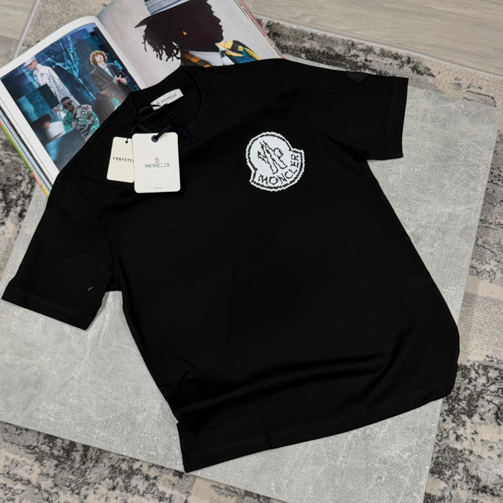 MNCLR LOGO T-SHIRT - BLACK