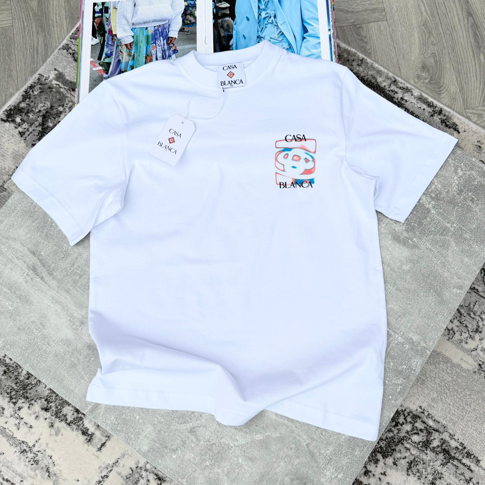CASA LOGO T-SHIRT - WHITE