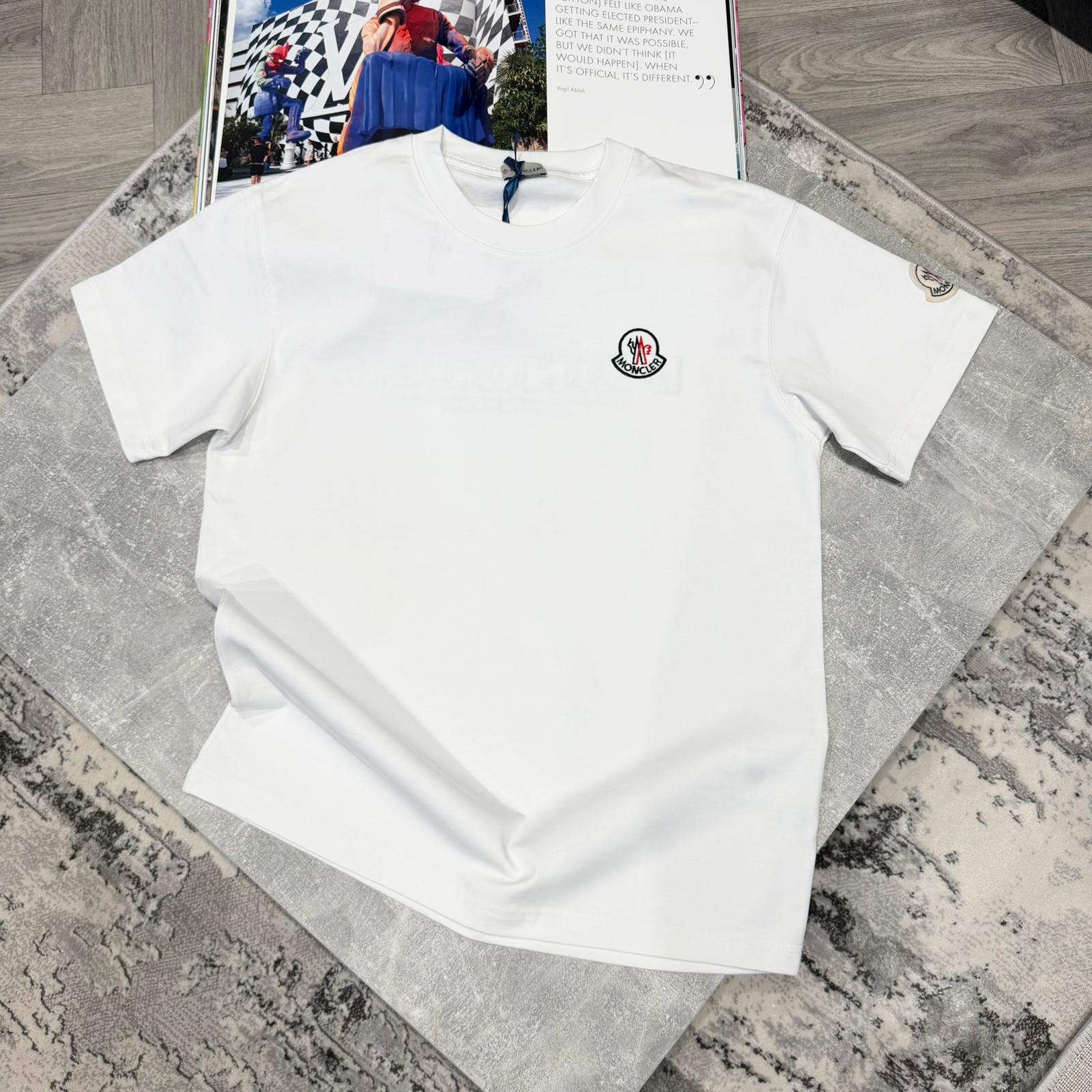 MNCLR LOGO T-SHIRT - WHITE