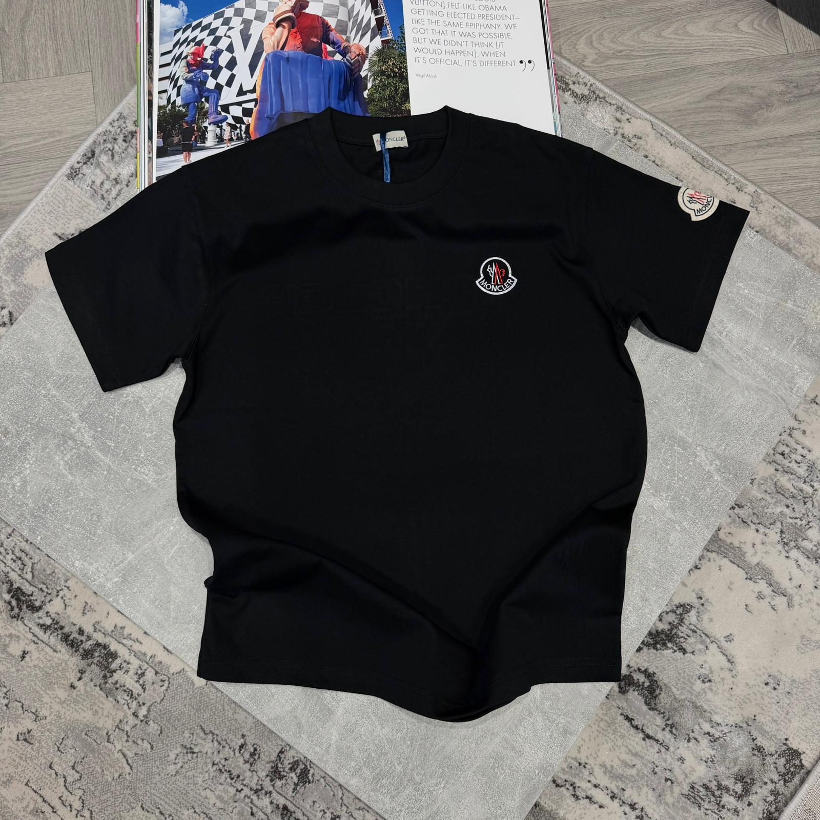 MNCLR LOGO T-SHIRT - BLACK