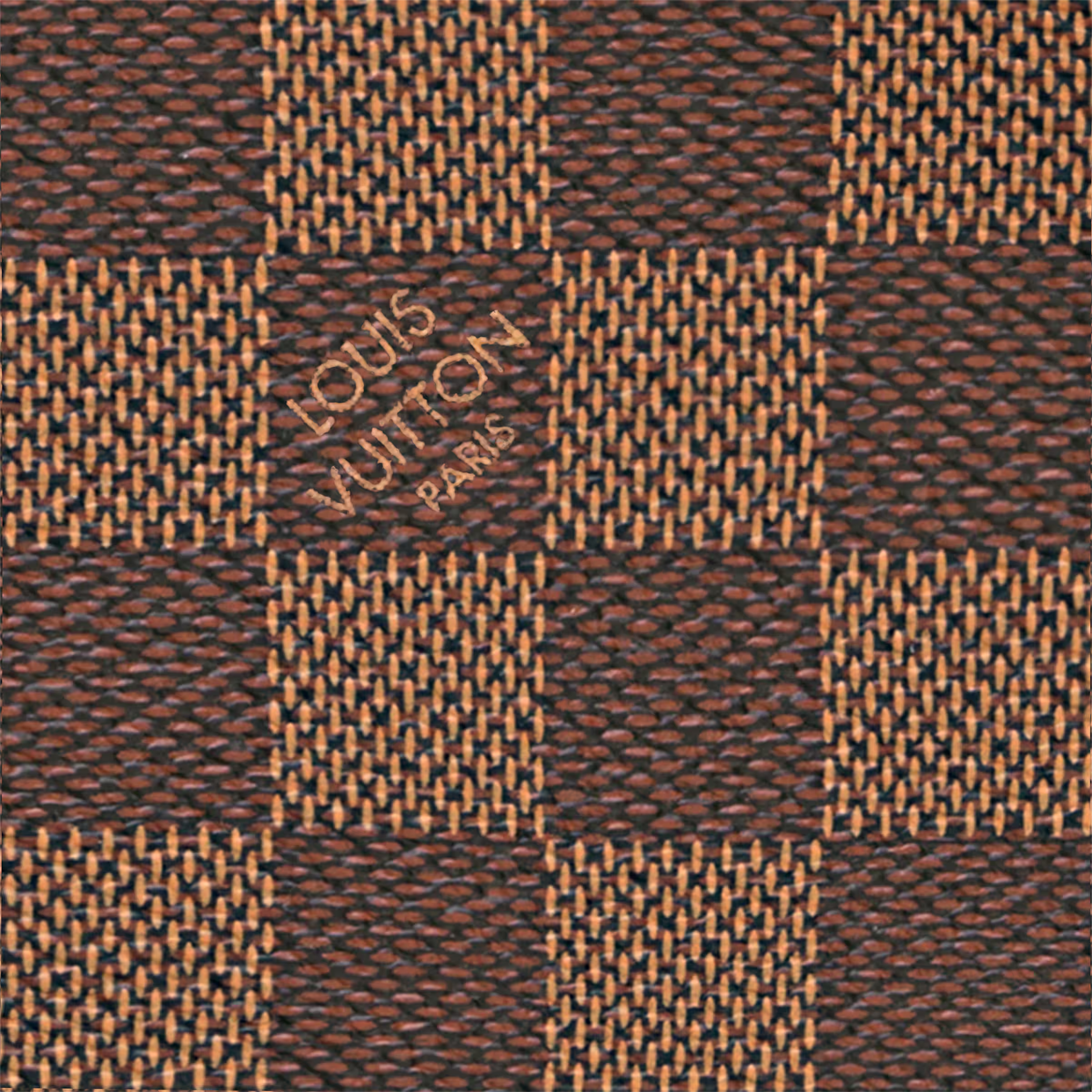 LVE - Neverful Check Handbag  - Brown (PRE-ORDER)