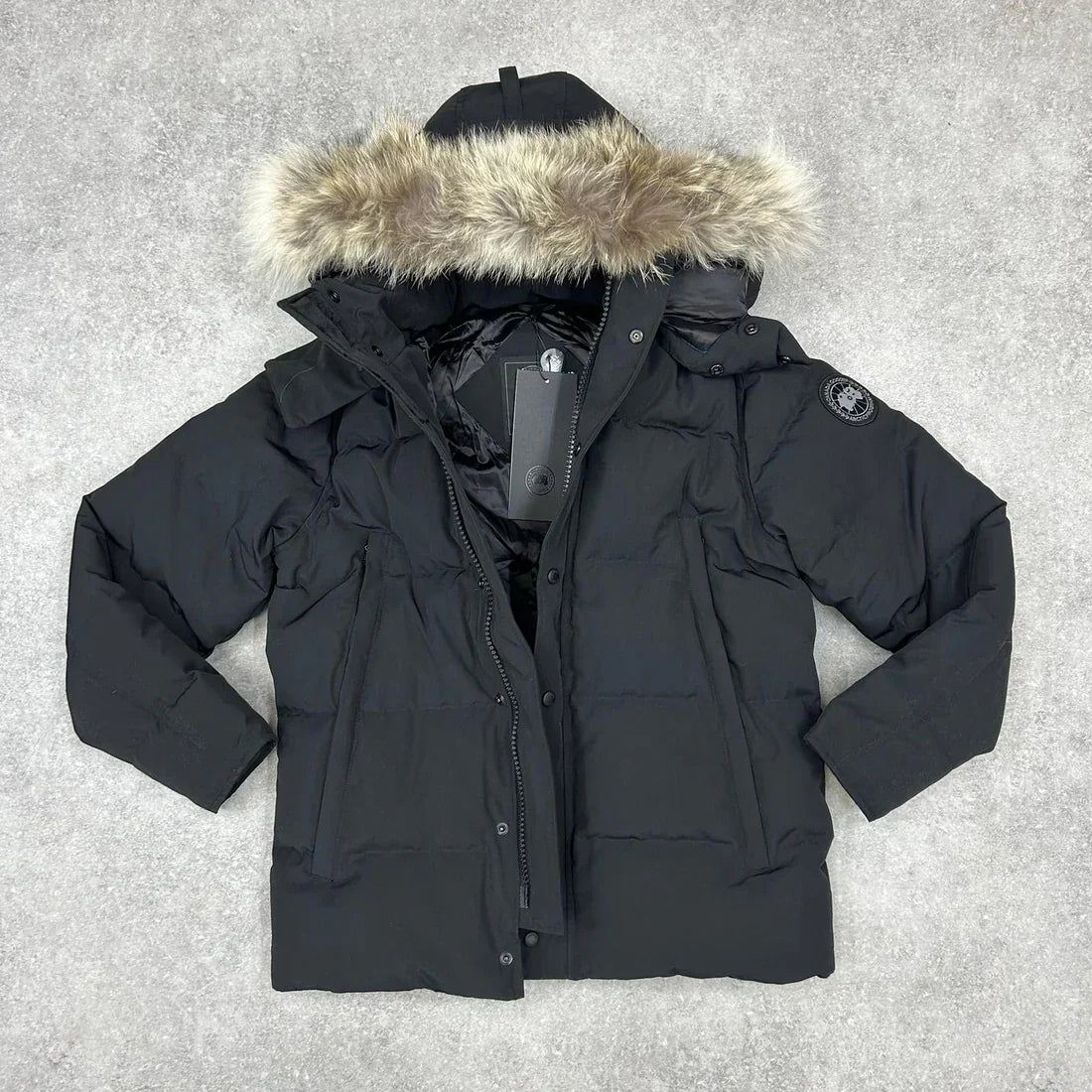 (PRE ORDER) CG BLACK BADGE WYNDHAM COAT - BLACK