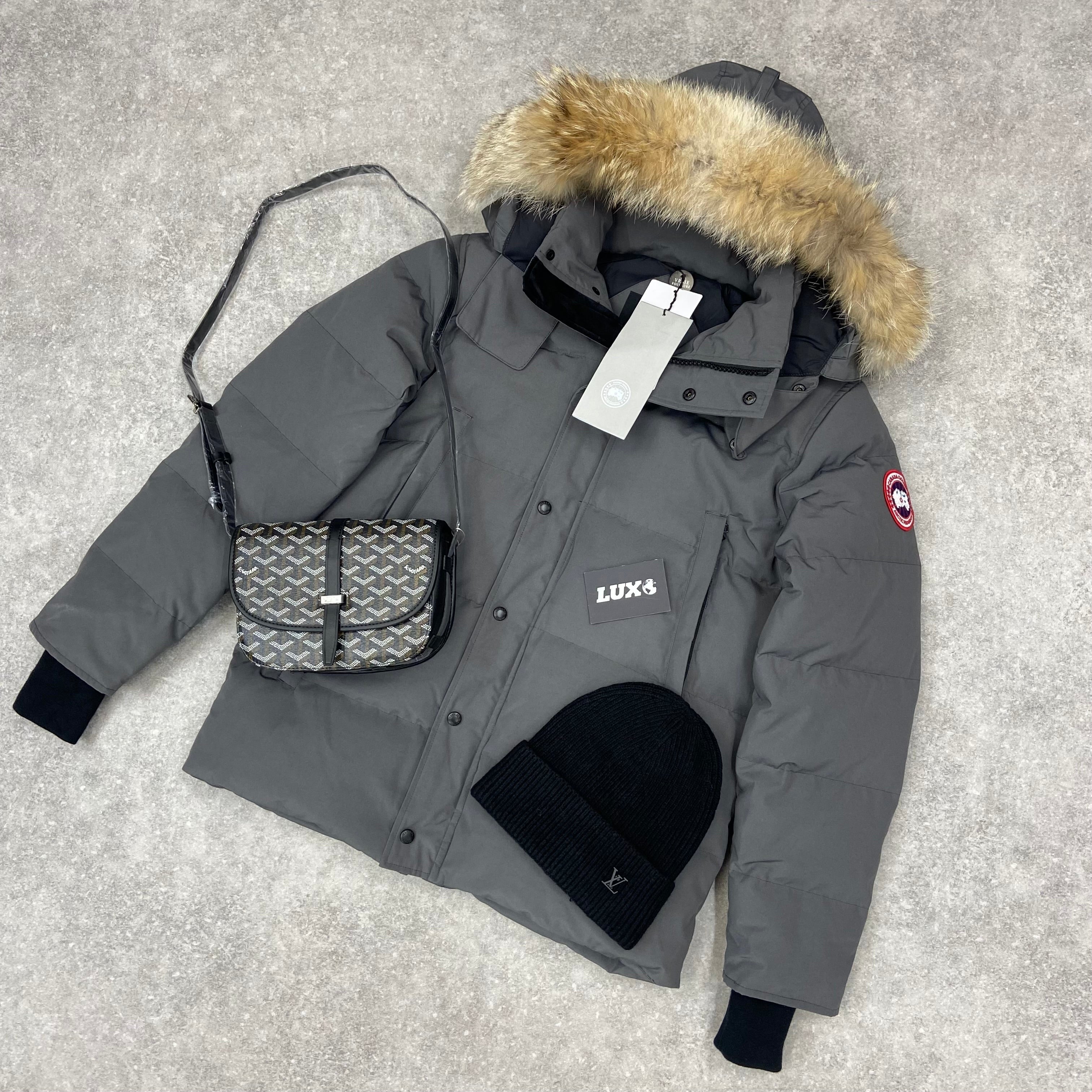 CG WYNDHAM COAT - CHARCOAL