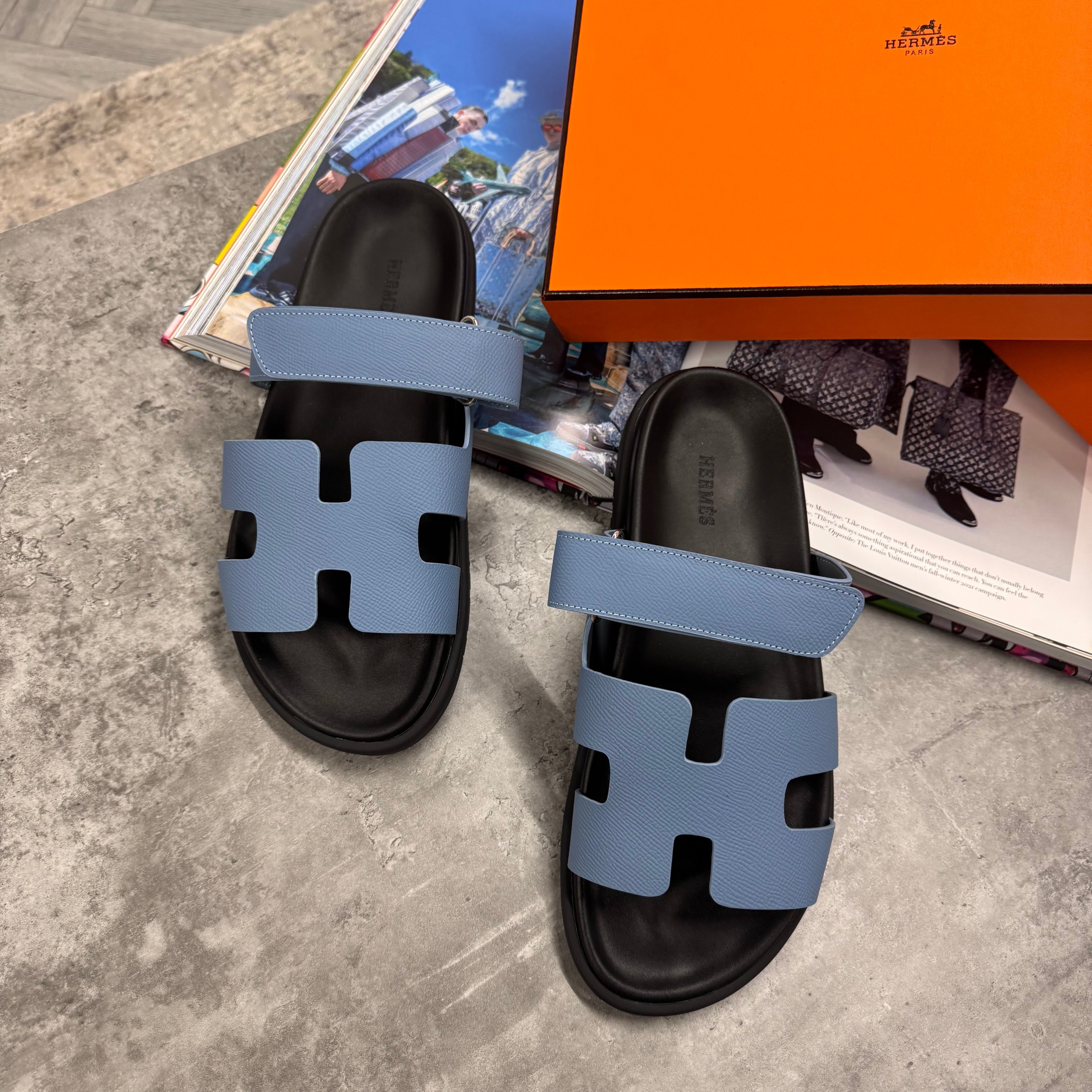 HMES STRAP SLIDES - BLUE