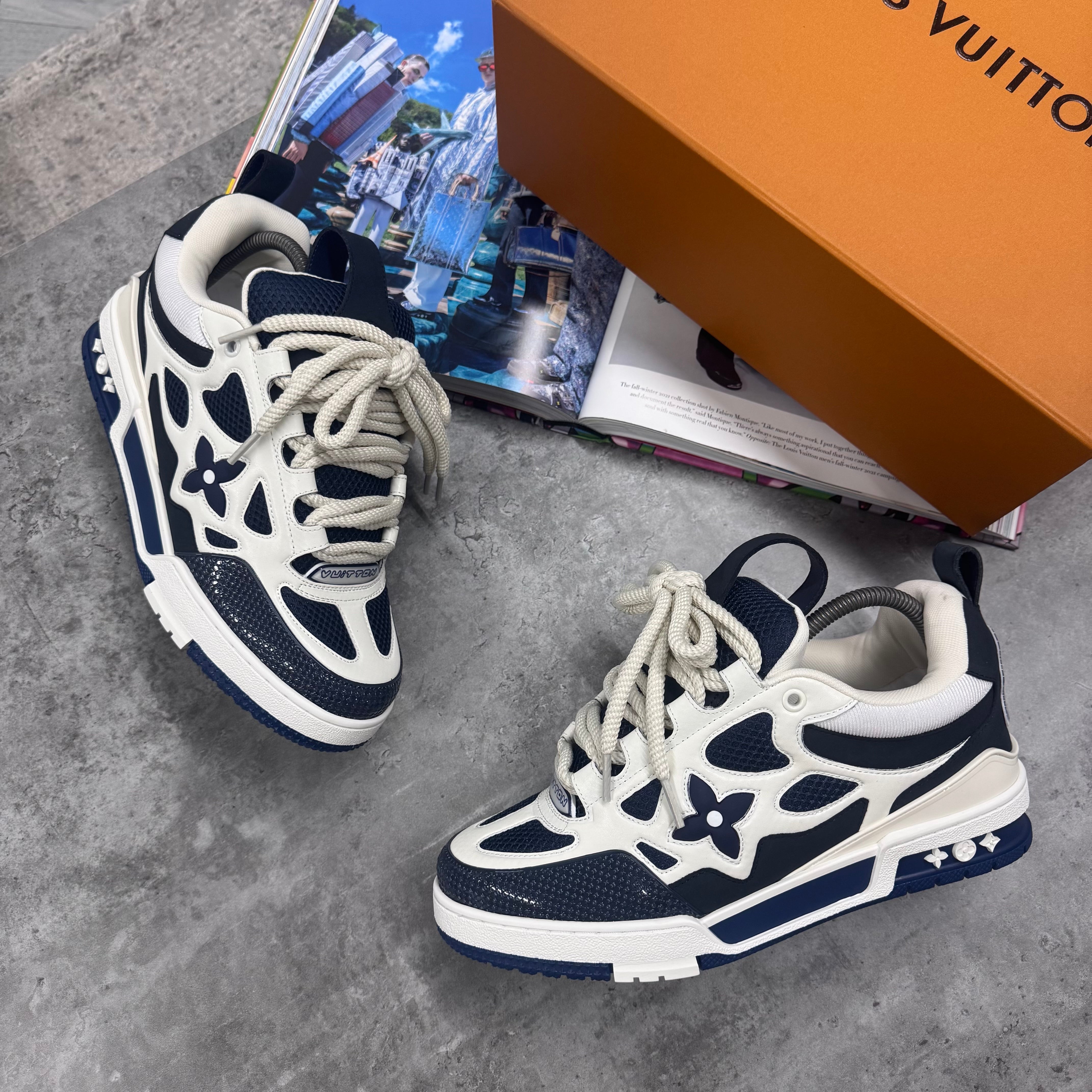 LVE SKATE TRAINER - NAVY