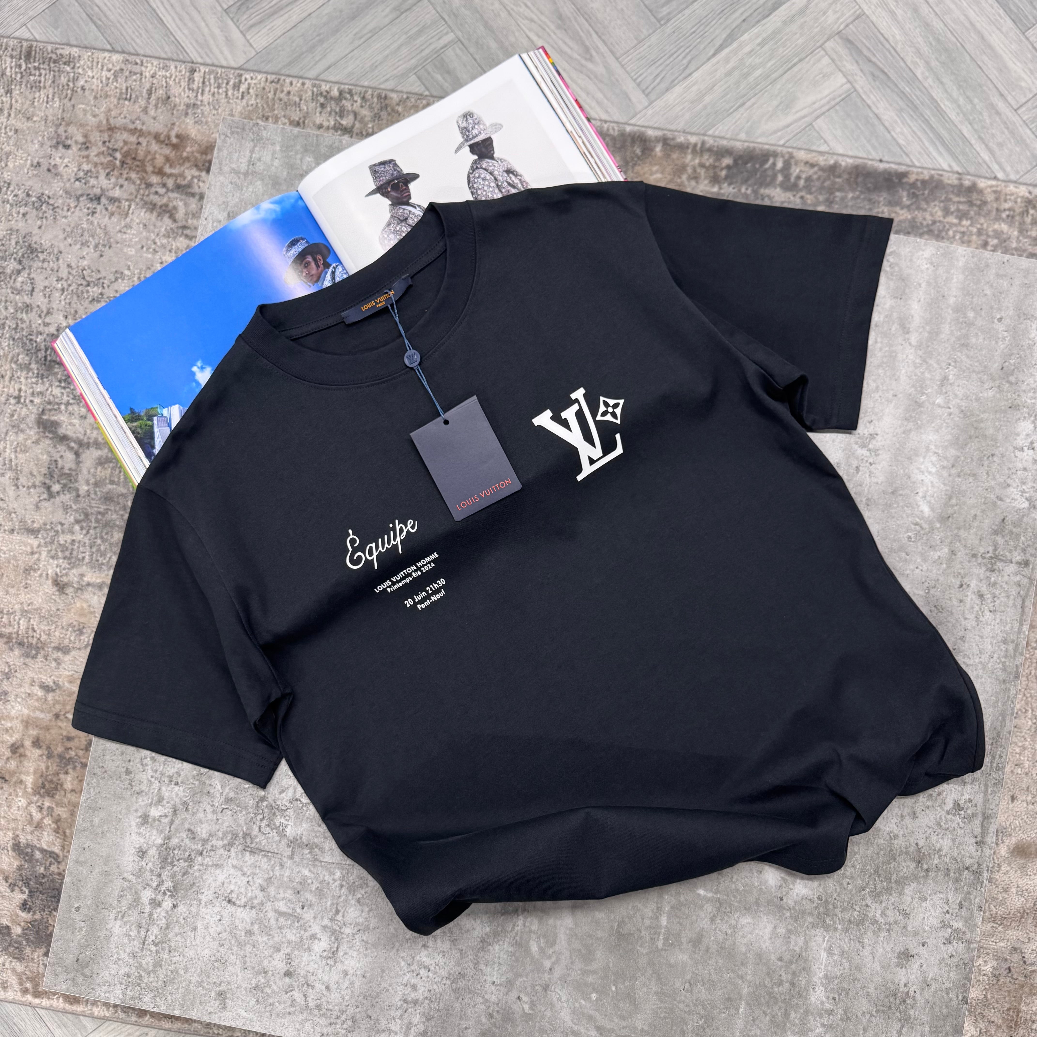 LVE EQUIPE LOVERS T SHIRT - BLACK