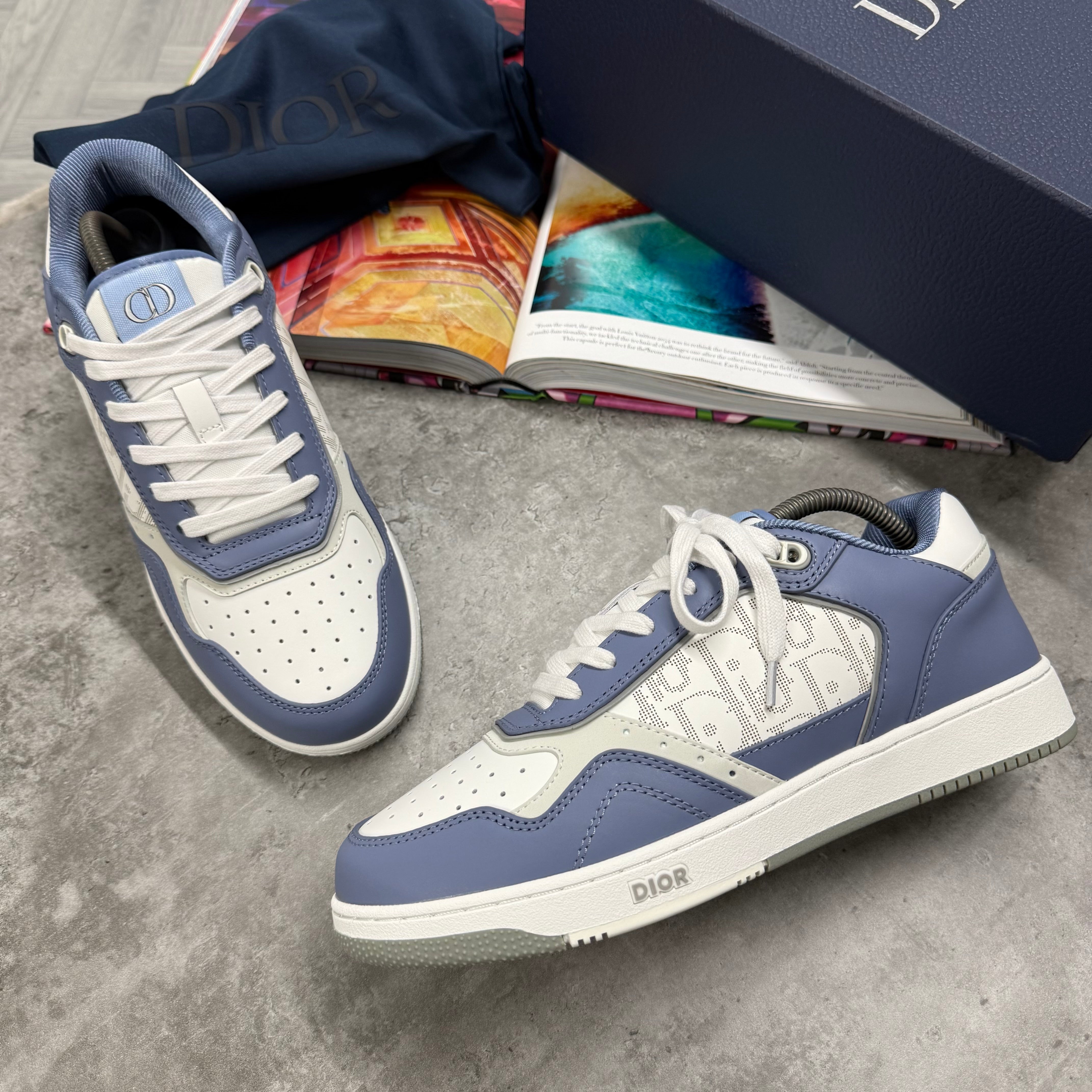 B27 TRAINER -  LIGHT BLUE / WHITE