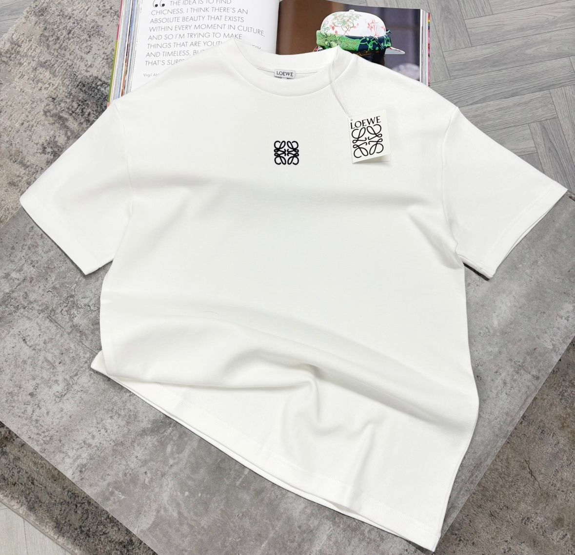 LOEWE T- SHIRT - WHITE
