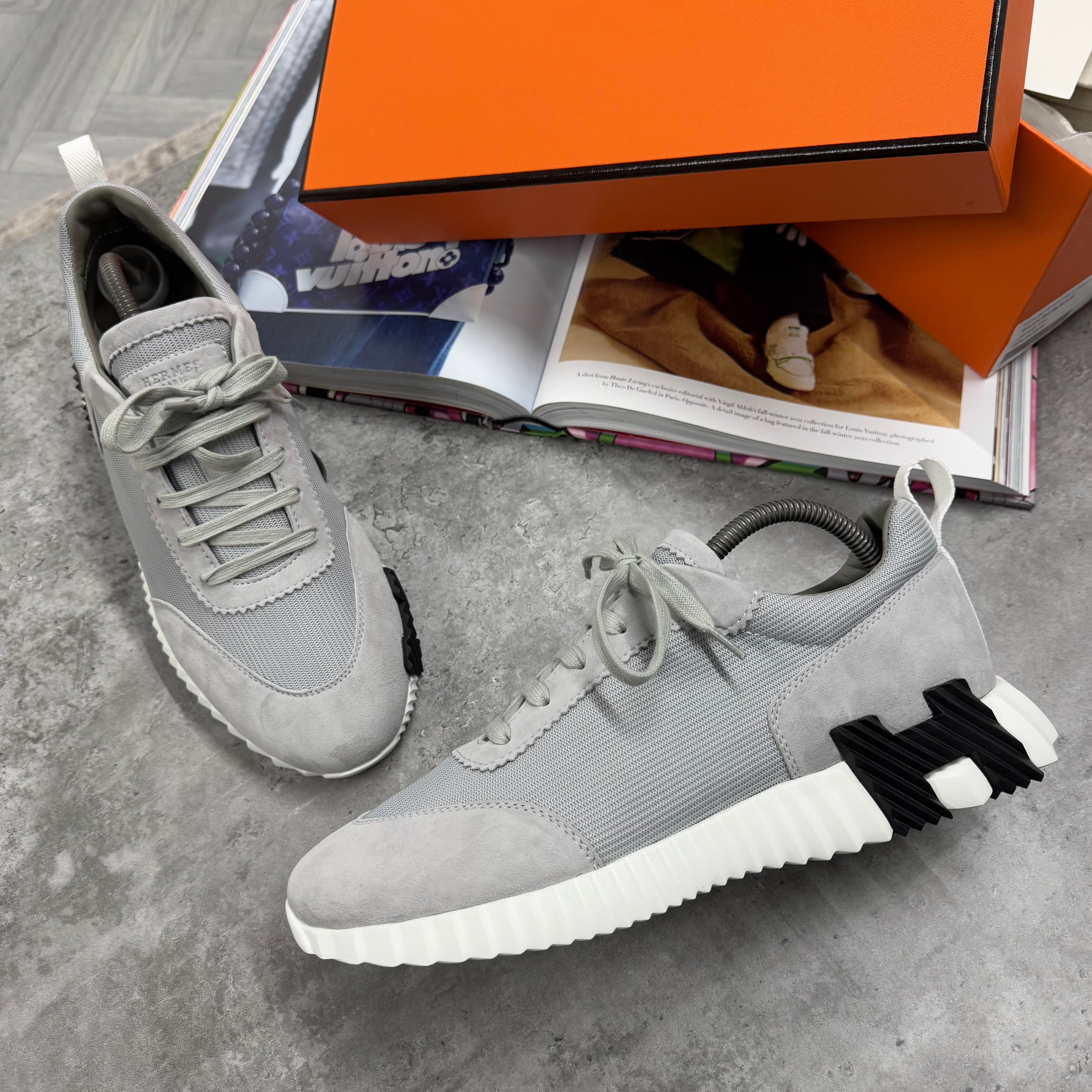 H TRAINER - GREY / BLACK