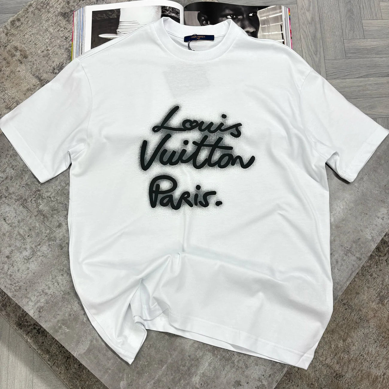 LVE LOGO T SHIRT - WHITE