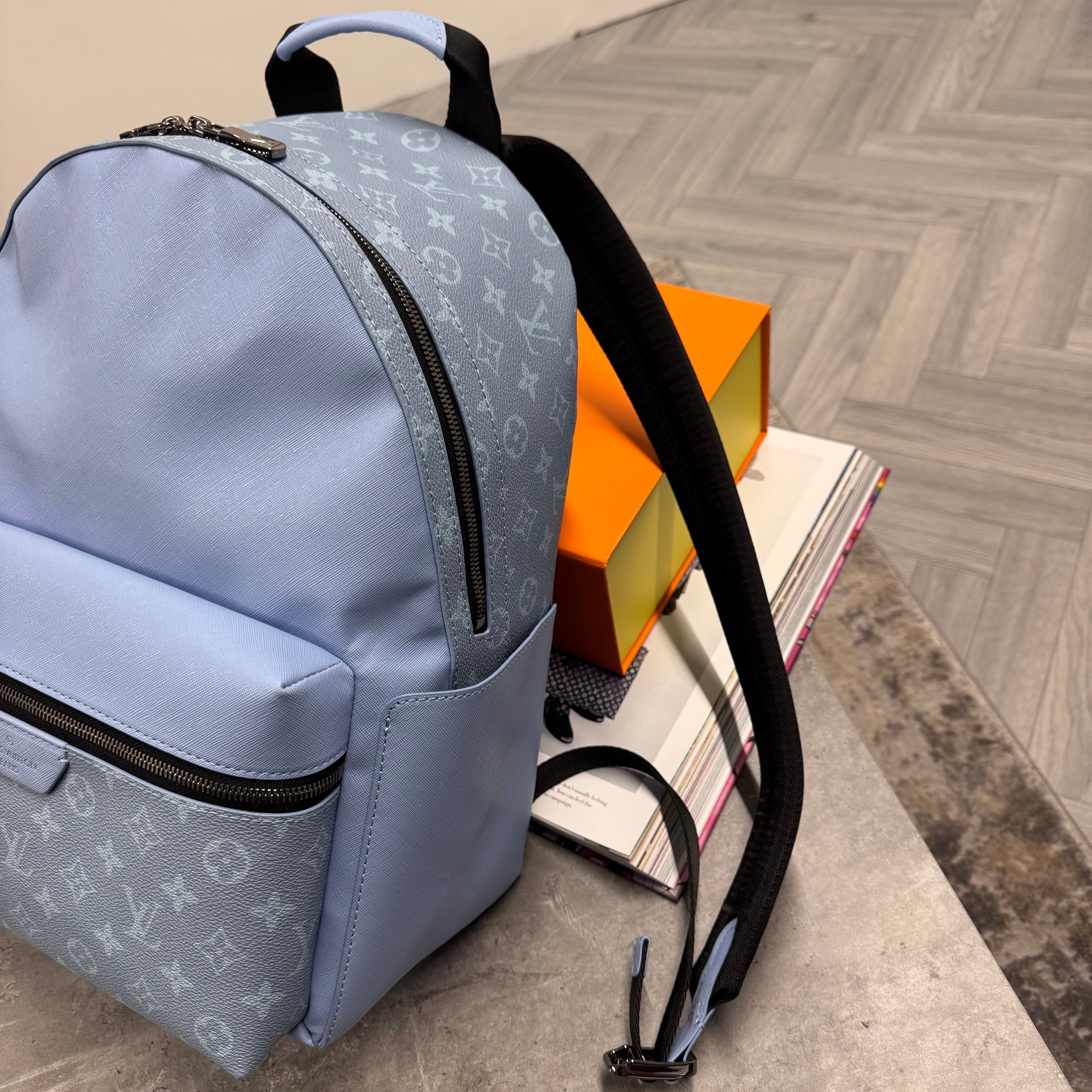 LVE MONOGRAM BACKPACK - SKY BLUE