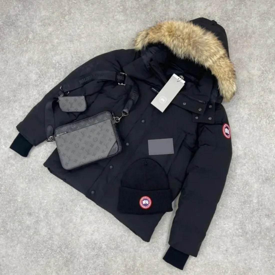CG CARSON COAT - BLACK