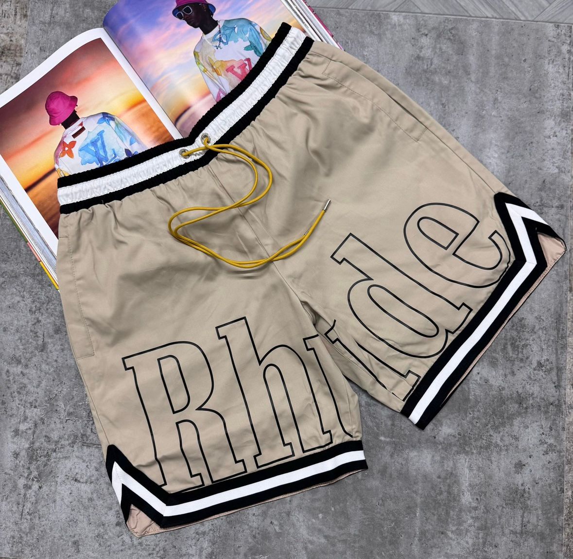 Rhude SWIM SHORT - BROWN