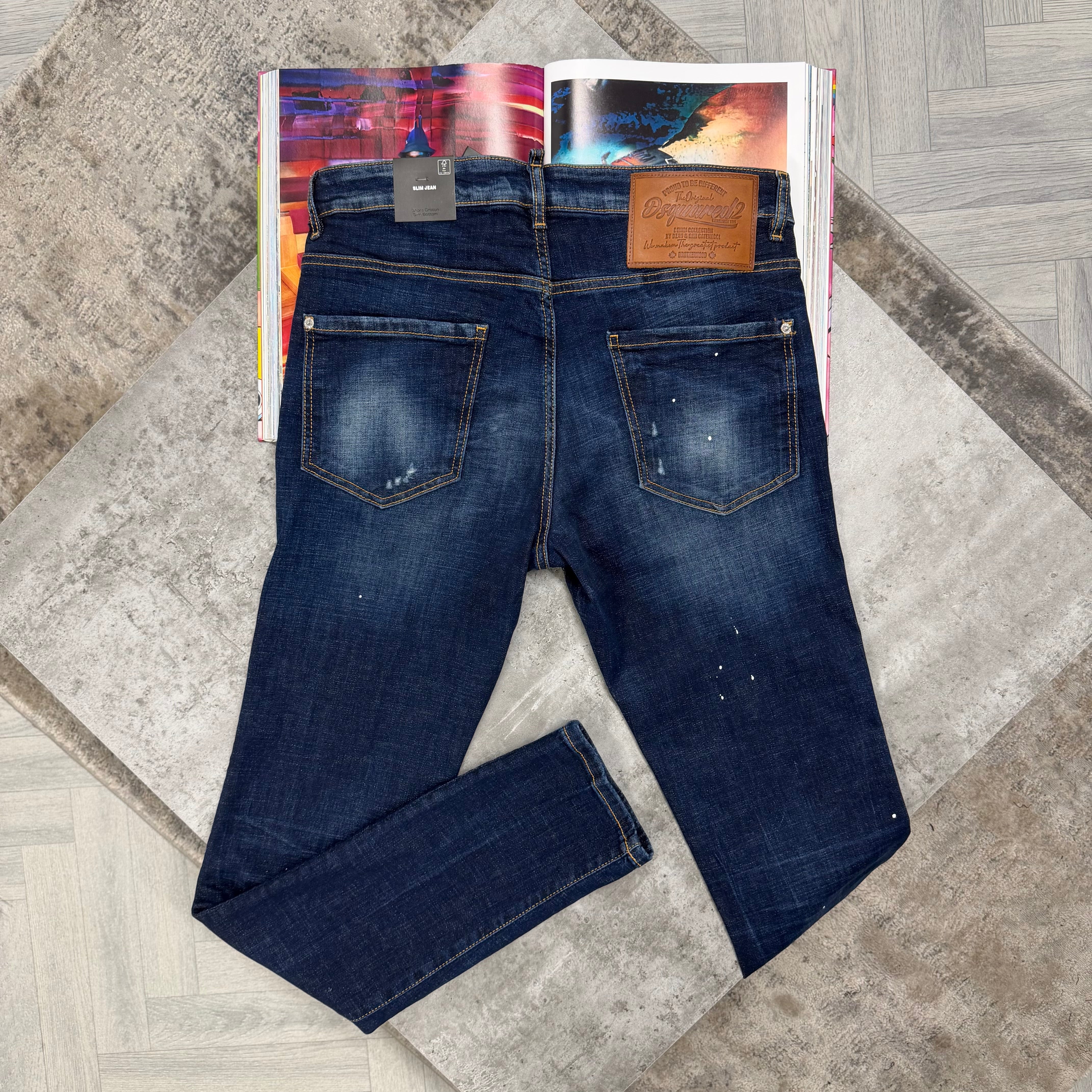 DSQ JEANS - BLUE