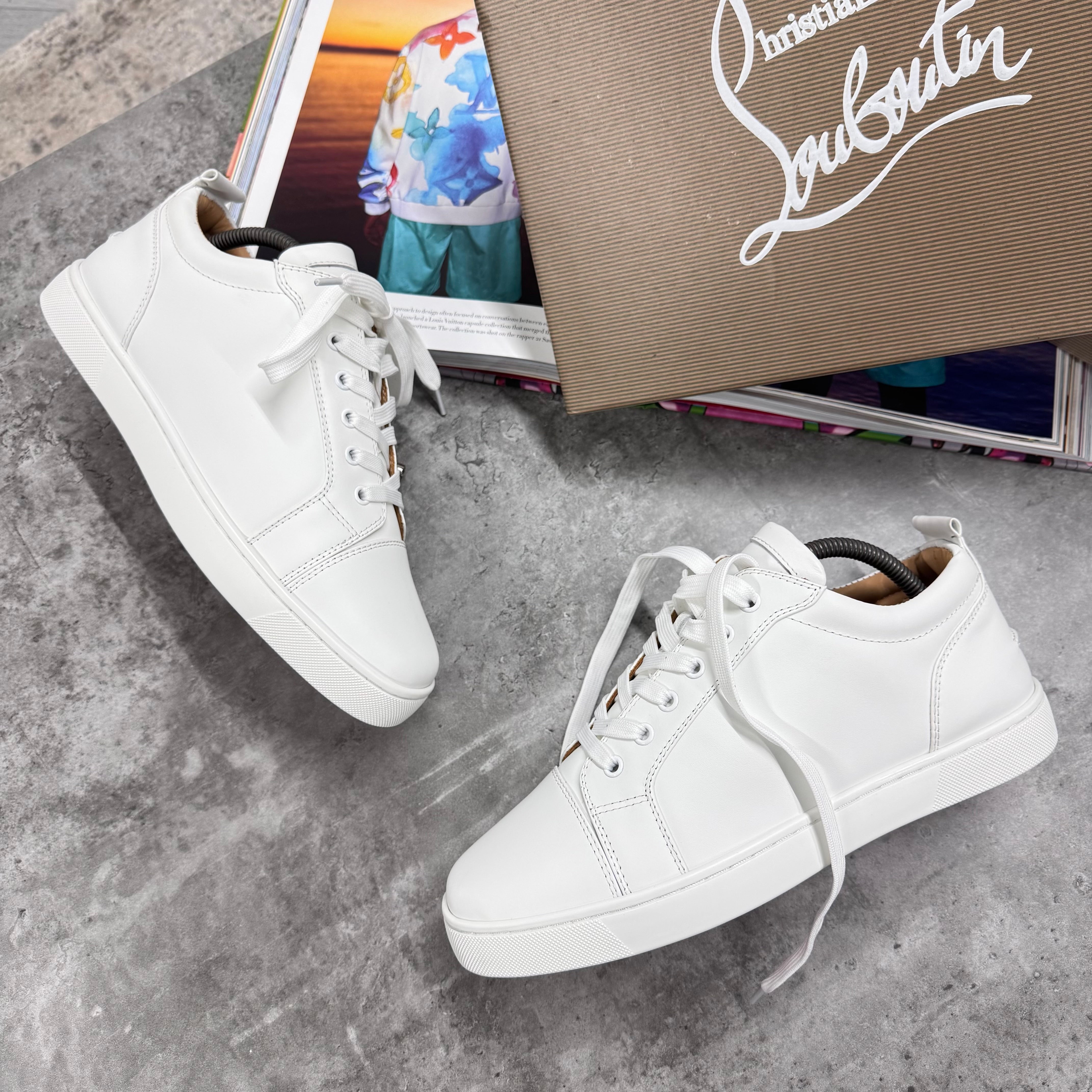 LOUB TRAINERS - WHITE