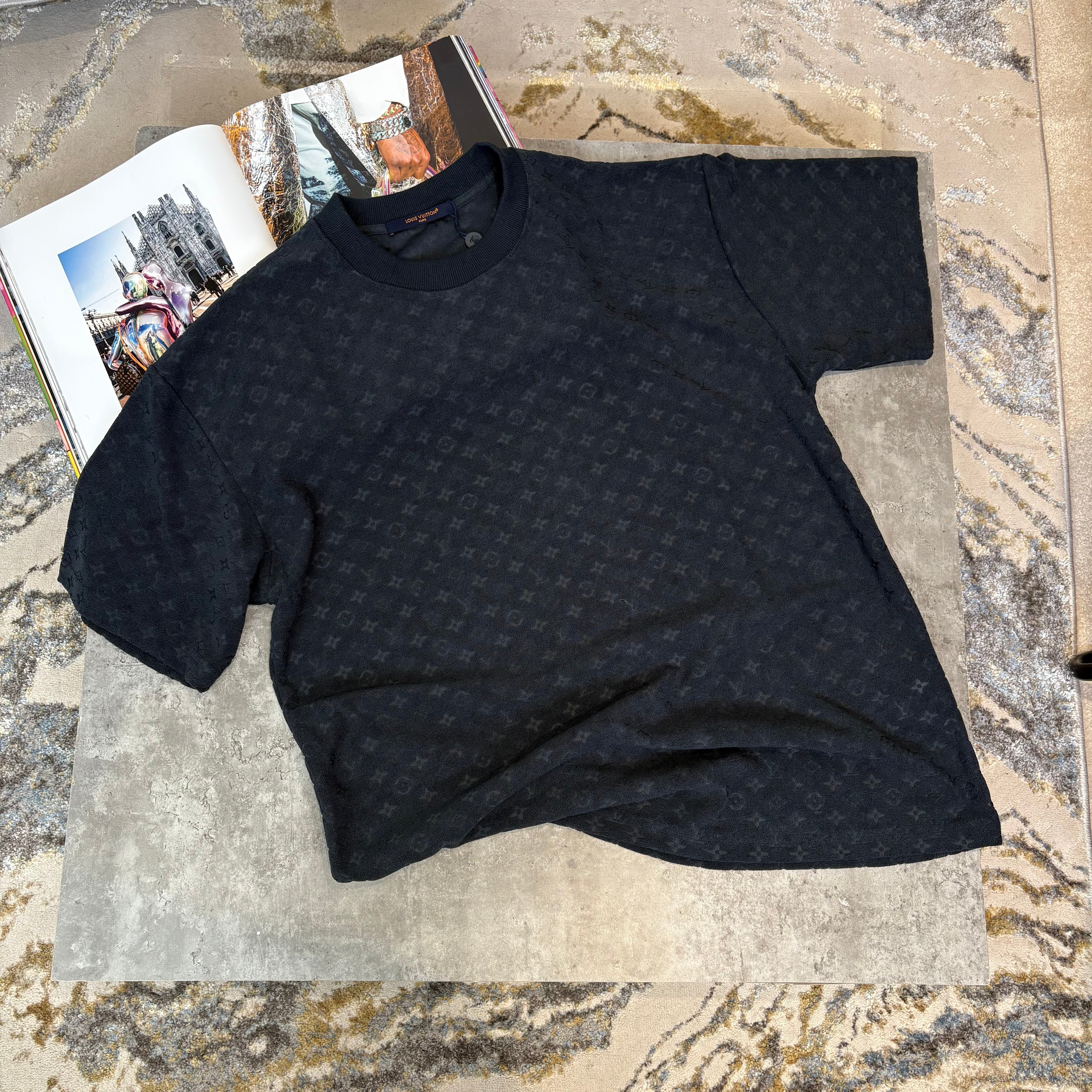 LVE towel twinset ( pre order ) - navy