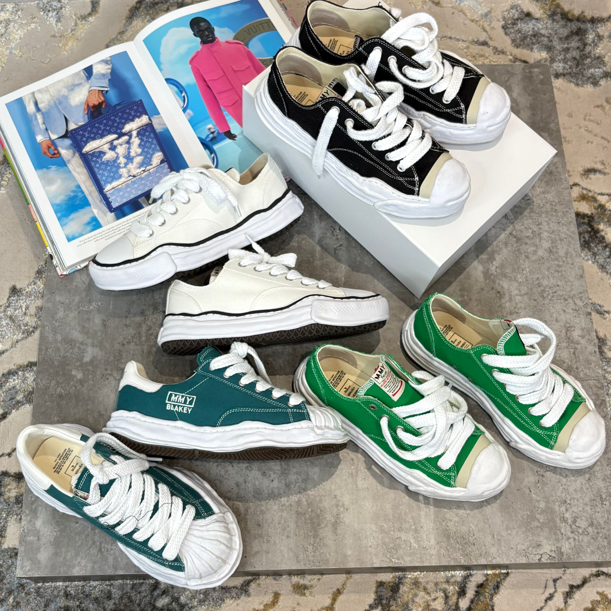 (PRE ORDER) Maison Miahra Trainers - White