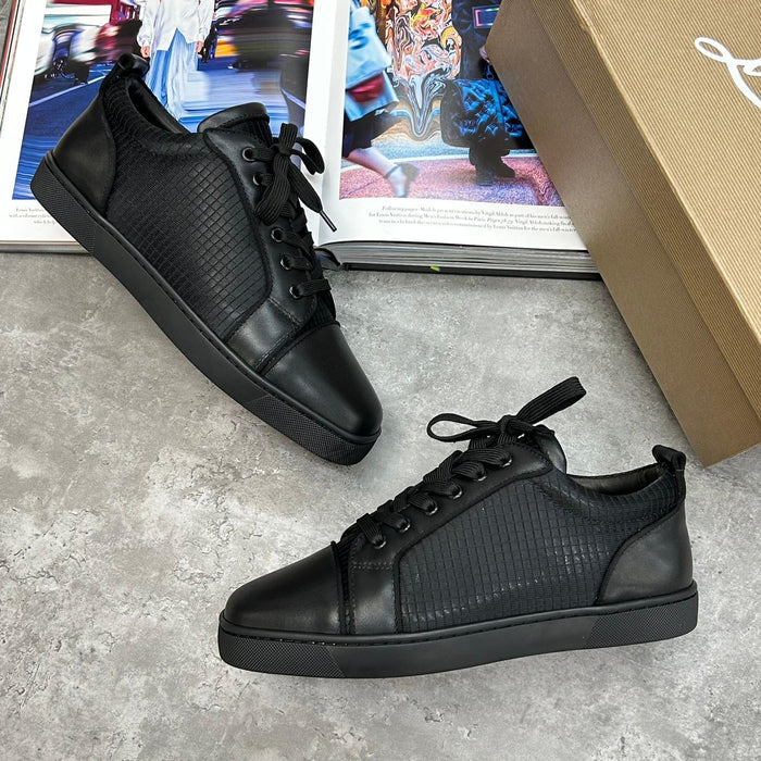 LOUB TRAINERS - BLACK / WHITE (PRE ORDER)