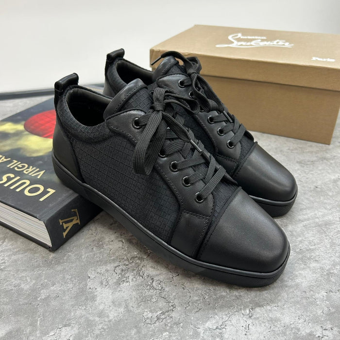 LOUB TRAINERS - BLACK / WHITE (PRE ORDER)