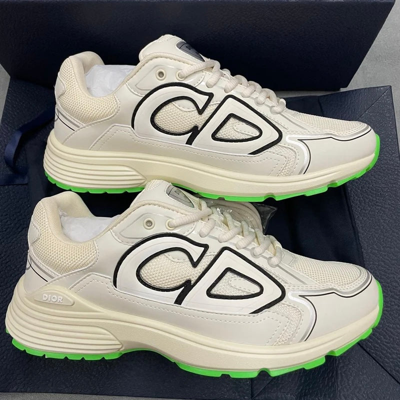 (PRE ORDER) B30 TRAINERS - CREAM / LIME