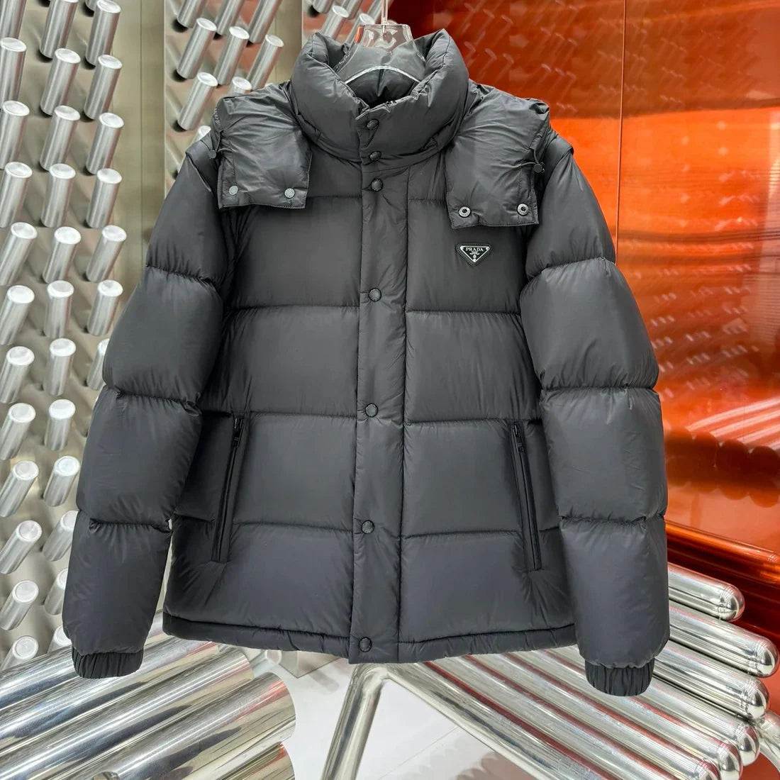 (PRE ORDER) PDA COAT / GILET - BLACK