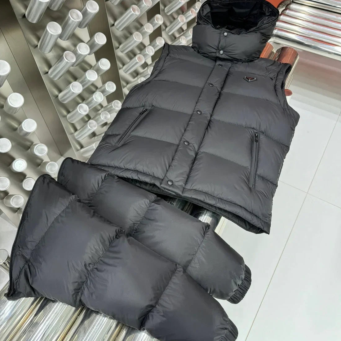(PRE ORDER) PDA COAT / GILET - BLACK