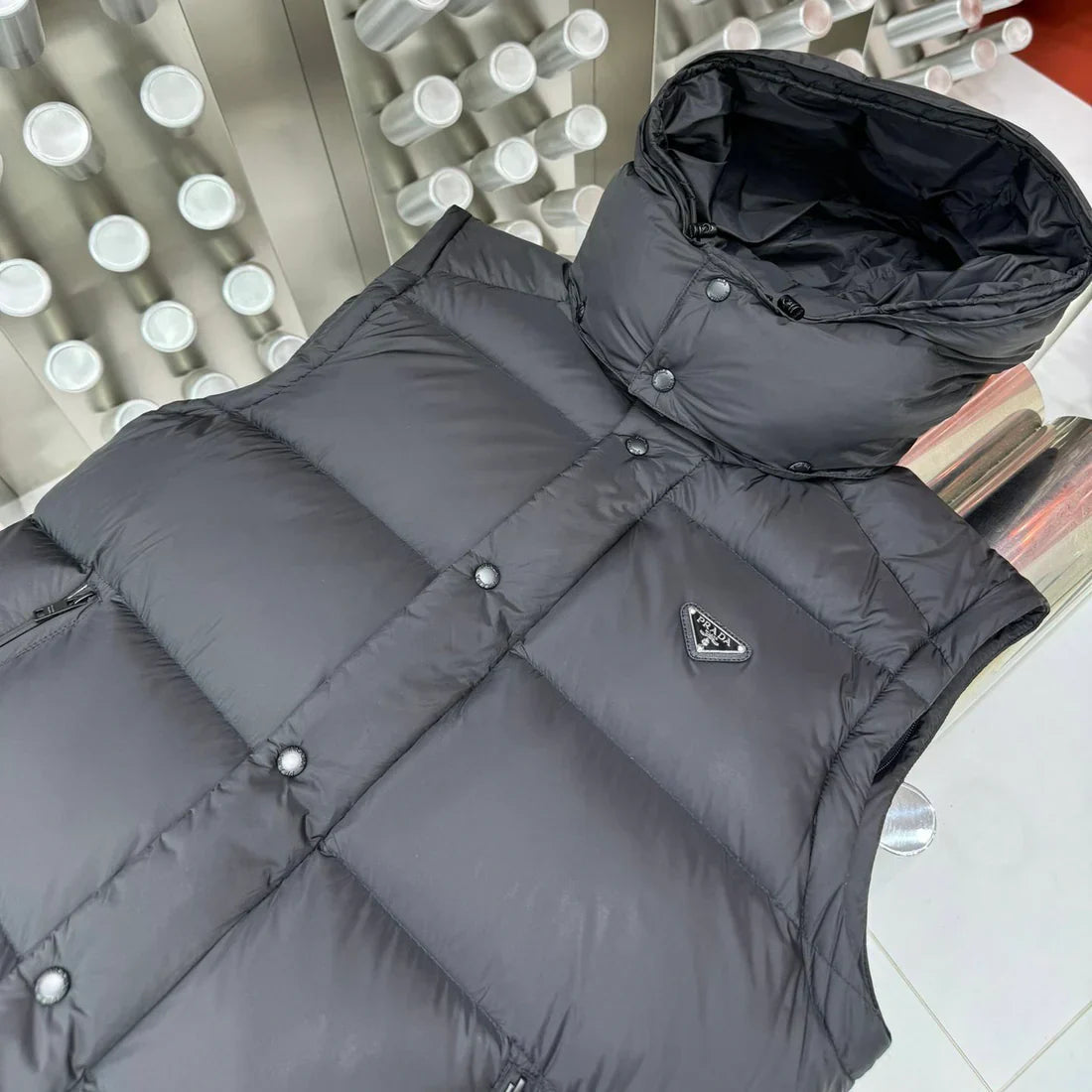 (PRE ORDER) PDA COAT / GILET - BLACK